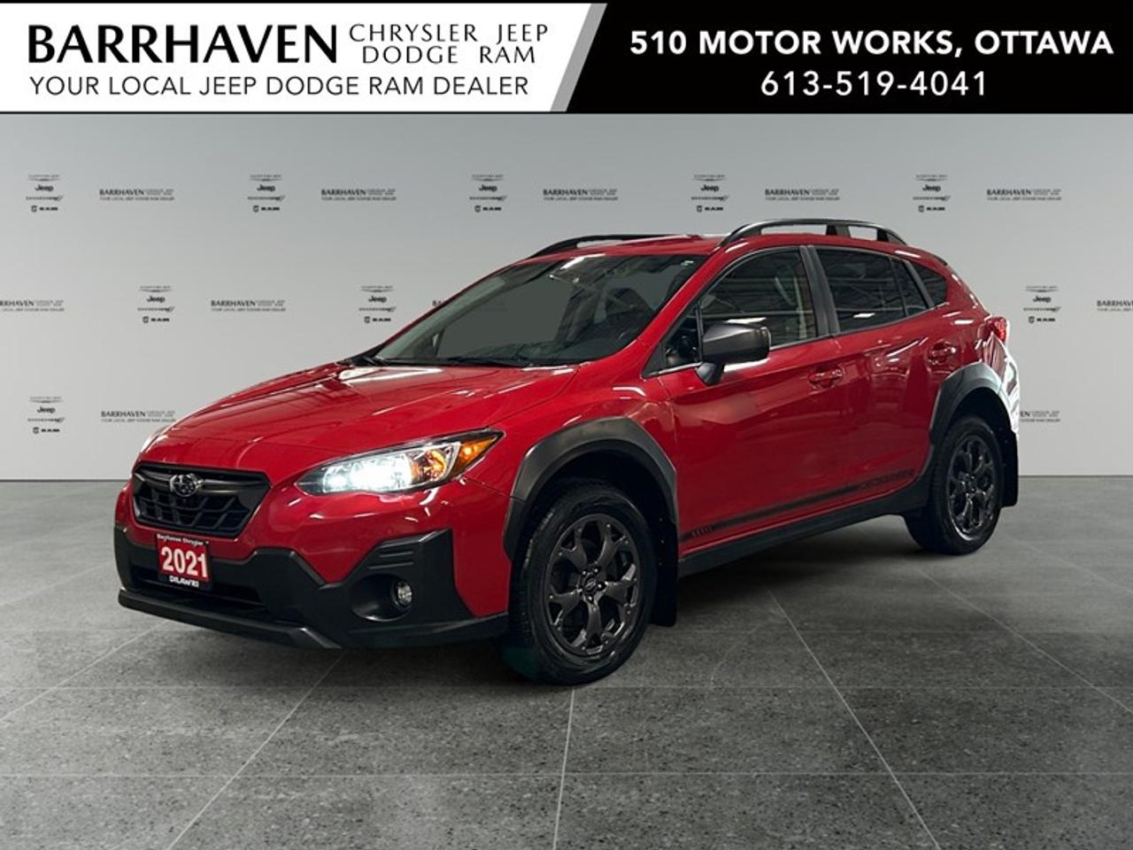 Used 2021 Subaru XV Crosstrek Outdoor | Low KM's | Local Trade for sale in Ottawa, ON