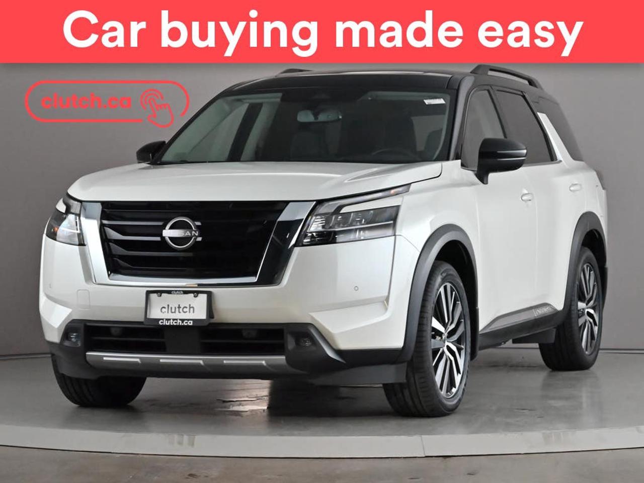 Electric Parking Brake, Brake Assist, Power Tailgate/Hatch and more!<br> <br>Clutch is the largest online used car retailer in Canada, delivering a seamless, hassle-free car-buying experience to drivers everywhere. Shop thousands of used cars online, get the right one delivered to your door, and enjoy peace of mind with our 10-Day Money-Back Guarantee. How sweet is that? To learn more, visit clutch.ca.<br> <br>The top features for this car include:<br> <br>Auto Stop/Start<br>Electric Parking Brake<br>Brake Assist<br>Power Tailgate/Hatch<br>Auto Dimming Rearview Mirror<br>Front Heated Seats<br>Ventilated Front Seats<br>Power Lumbar Support<br>Rear Heated Seats<br>Folding Rear Seats<br>Manual Fold-Into-Floor Third Row Seat<br>Synthetic Leather Seats<br>Driver Seat Memory System<br>Climate Control<br>Dual Zone Front Climate Control<br>Rear Climate Control<br>Rear Climate Vents<br>Premium Sound System<br>Speed-Sensitive Volume<br>Bluetooth Music<br>Touchscreen Display<br>GPS Navigation<br>Cruise Control<br>Adaptive Cruise Control<br>Integrated Garage Door Opener<br>12V Outlet<br>Hands Free Device Connectivity<br>Apple CarPlay<br>Android Auto<br>Wireless Charging<br>USB Input<br>Keyless Entry<br>Push Button Start<br>Passive Keyless Entry<br>Keyfob Remote Start<br>Heads Up Display<br>Front View Camera<br>Power Folding Exterior Mirrors<br>Rear Seat Reminder<br>Lane Departure Warning<br>Active Lane Keep Assistance<br>Blindspot Sensors<br>Forward Collision Mitigation<br>Rear Collision Warning<br>Rear Collision Mitigation<br>Pedestrian Detection<br>Heated Steering Wheel<br>Rain Sensing Wipers<br>Rear Window Defroster<br>Panoramic Sunroof<br>Hill Assistance<br>Automatic High Beams<br>Rear View Camera<br>Parking Sensors<br>Rear Parking Sensors<br>Power Driver Seat<br>360 Camera<br>Ambient Lighting<br>App Remote Start<br> <br>Seamless home delivery - Delivery to your door in a matter of days. Available on select packages.<br> <br>Try it out for 10 days - If you do not like it, we will take it back. <br> <br>Quality assured - All cars go through our rigorous 210-point inspection and reconditioning process.<br> <br>Peace of mind - Warranty and protection plans available.<br> <br>Haggle-free - No haggling or hard sells.<br> <br>100% Transparency - Full inspection reports on every car, including high-res photography and a free Carfax report.<br> <br>Listed price is for cash purchase only and does not include taxes, Shipping Fees (if applicable), Delivery Fees (if applicable), government licensing fees.<br> <br>Previous Provincial Registrations:<br>Ontario<br> <br>Stock # 114727