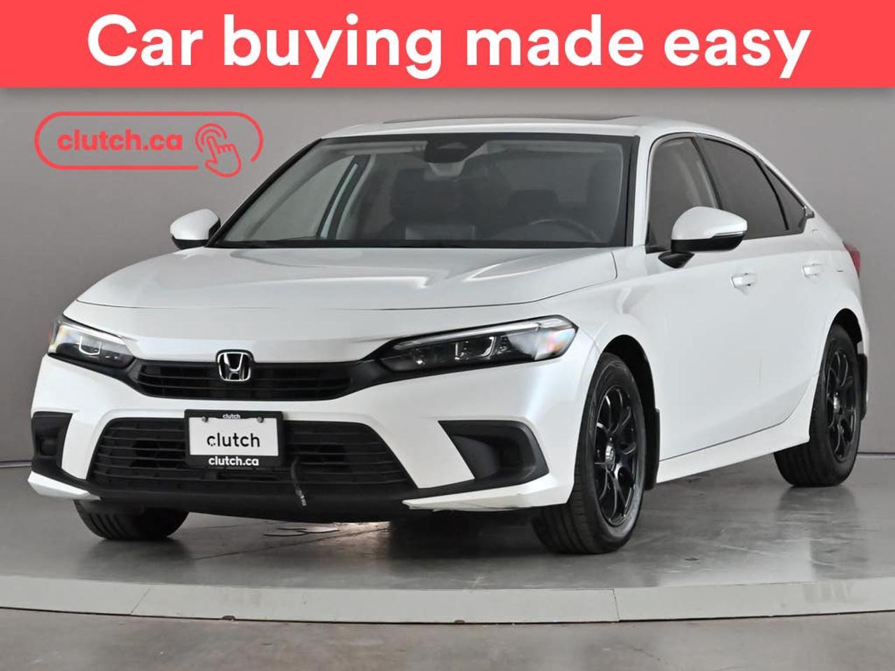 Electric Parking Brake, Brake Assist, Front Heated Seats and more!<br> <br>Clutch is the largest online used car retailer in Canada, delivering a seamless, hassle-free car-buying experience to drivers everywhere. Shop thousands of used cars online, get the right one delivered to your door, and enjoy peace of mind with our 10-Day Money-Back Guarantee. How sweet is that? To learn more, visit clutch.ca.<br> <br>The top features for this car include:<br> <br>Auto Stop/Start<br>Electric Parking Brake<br>Brake Assist<br>Front Heated Seats<br>Folding Rear Seats<br>Climate Control<br>Dual Zone Front Climate Control<br>Speed-Sensitive Volume<br>Bluetooth Music<br>Touchscreen Display<br>Cruise Control<br>Adaptive Cruise Control<br>12V Outlet<br>Hands Free Device Connectivity<br>Apple CarPlay<br>Android Auto<br>USB Input<br>Keyless Entry<br>Push Button Start<br>Passive Keyless Entry<br>Keyfob Remote Start<br>Lane Departure Warning<br>Active Lane Keep Assistance<br>Blindspot Sensors<br>Forward Collision Mitigation<br>Pedestrian Detection<br>Traffic Sign Recognition<br>Heated Steering Wheel<br>One-Touch Windows<br>Rear Window Defroster<br>Sunroof<br>Hill Assistance<br>Automatic High Beams<br>Rear View Camera<br>AM/FM Stereo<br> <br>Seamless home delivery - Delivery to your door in a matter of days. Available on select packages.<br> <br>Try it out for 10 days - If you do not like it, we will take it back. <br> <br>Quality assured - All cars go through our rigorous 210-point inspection and reconditioning process.<br> <br>Peace of mind - Warranty and protection plans available.<br> <br>Haggle-free - No haggling or hard sells.<br> <br>100% Transparency - Full inspection reports on every car, including high-res photography and a free Carfax report.<br> <br>Listed price is for cash purchase only and does not include taxes, Shipping Fees (if applicable), Delivery Fees (if applicable), government licensing fees.<br> <br>Previous Provincial Registrations:<br>Ontario<br> <br>Stock # 114735