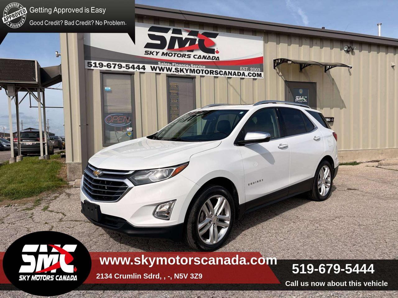 2018 Chevrolet Equinox Premier AWD 4DR, NAV, Lane Assist, Heated Steering, Photo