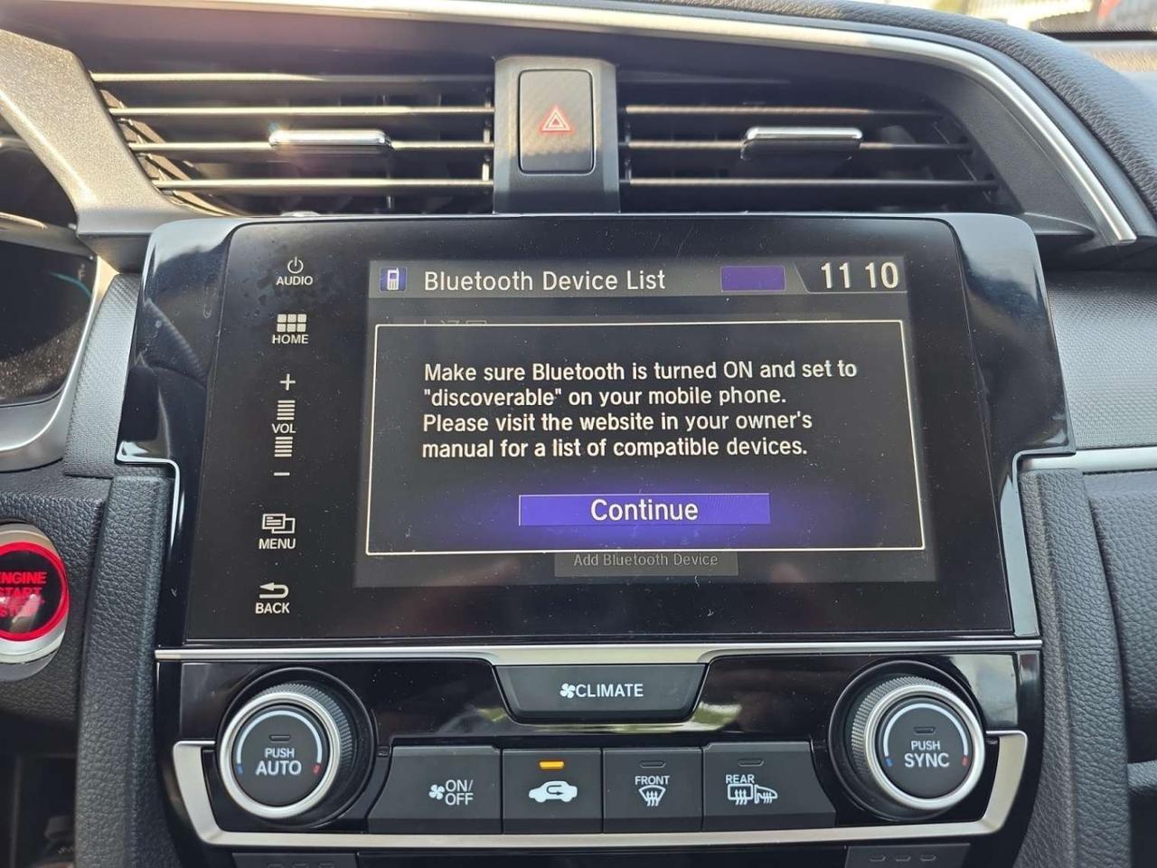 2018 Honda Civic EX AUTOMATIC * CARPLAY / SUNROOF / LANE ASSIST / CAMERA / HEATED SEATS Photo
