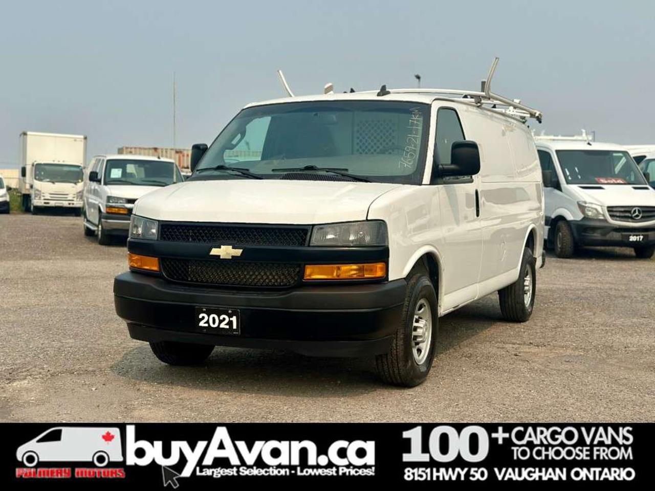 2021 Chevrolet Express 2500 Racks Shelves Divider    1 OWNER   CLEAN CARFAX Photo