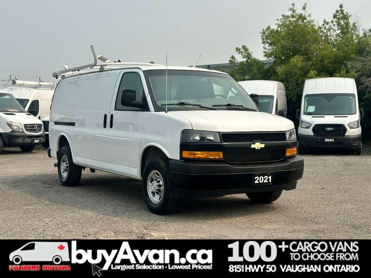 2021 Chevrolet Express 2500 Racks Shelves Divider    1 OWNER   CLEAN CARFAX Photo