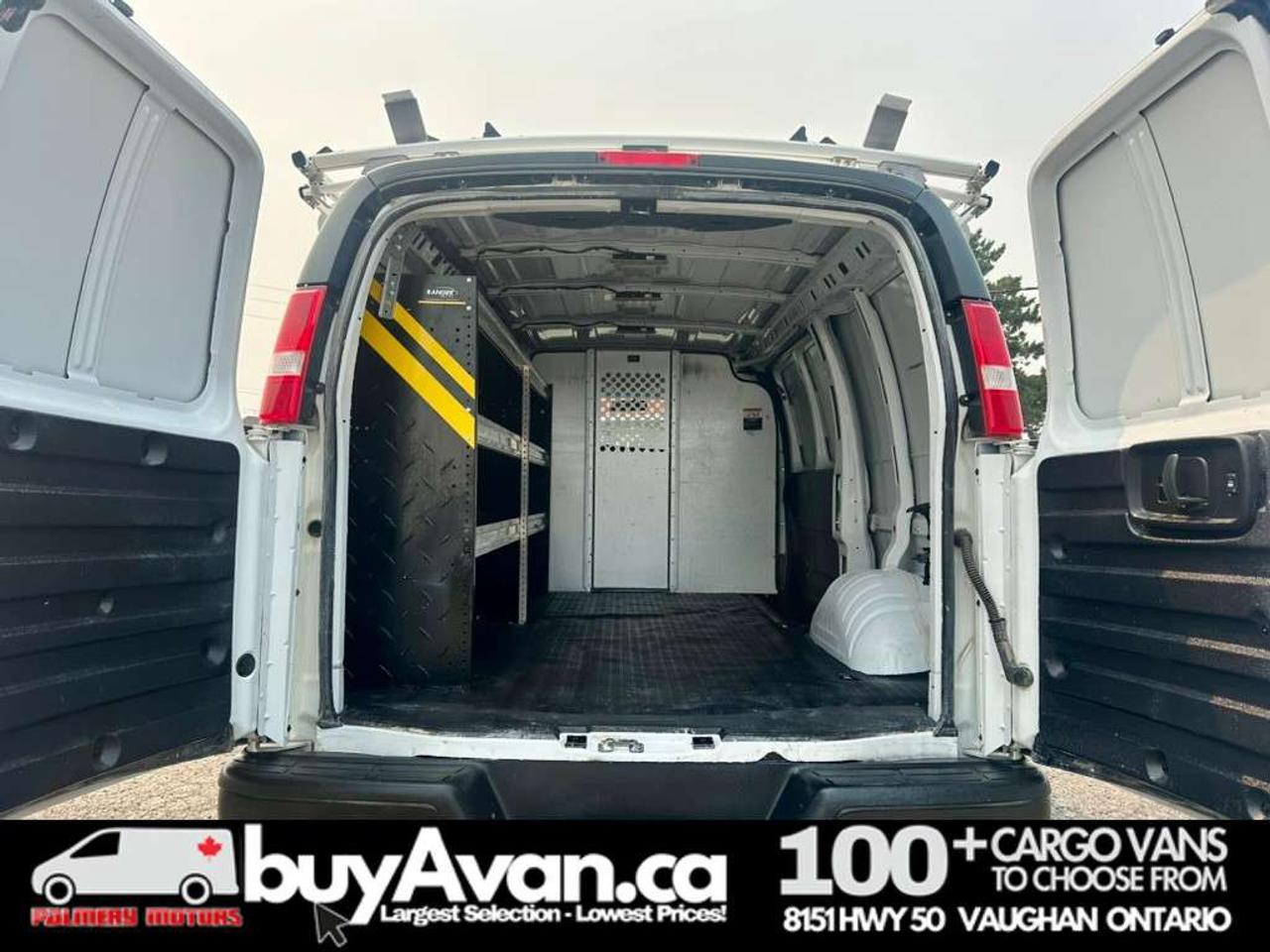 2021 Chevrolet Express 2500 Racks Shelves Divider    1 OWNER   CLEAN CARFAX Photo