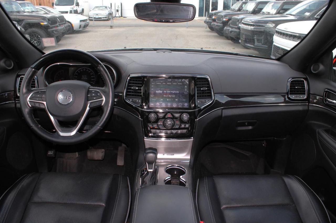 2021 Jeep Grand Cherokee Overland 4x4  Gps SiriusXM Moonroof BkpCam HtdSeat Photo