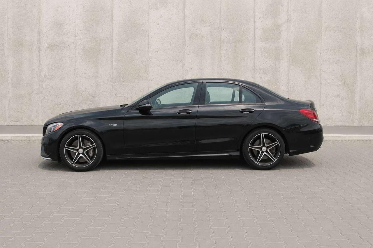 2018 Mercedes-Benz C-Class AMG  Gps ParkingSensors Moonroof BkpCam HtdSeats Photo