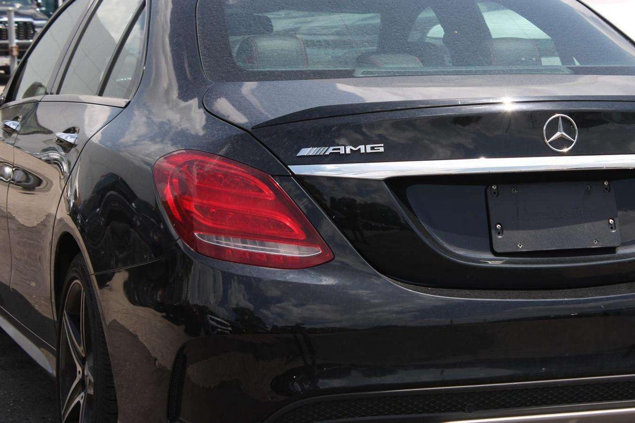 2018 Mercedes-Benz C-Class AMG  Gps ParkingSensors Moonroof BkpCam HtdSeats Photo