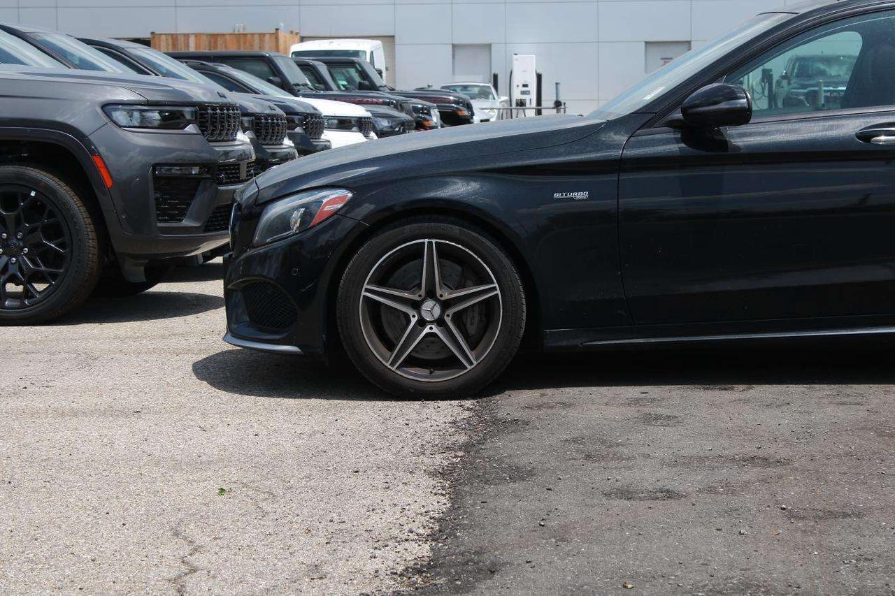 2018 Mercedes-Benz C-Class AMG  Gps ParkingSensors Moonroof BkpCam HtdSeats Photo