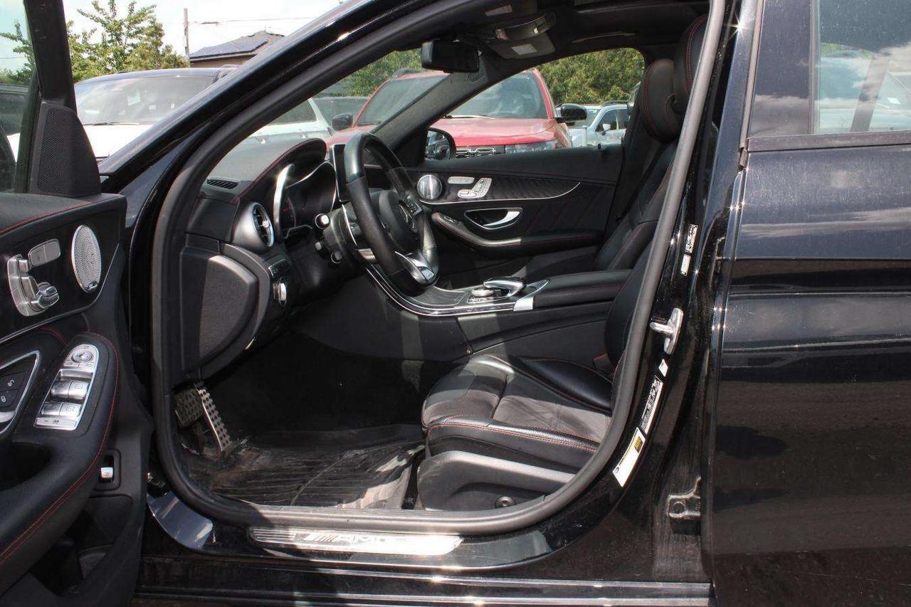 2018 Mercedes-Benz C-Class AMG  Gps ParkingSensors Moonroof BkpCam HtdSeats Photo