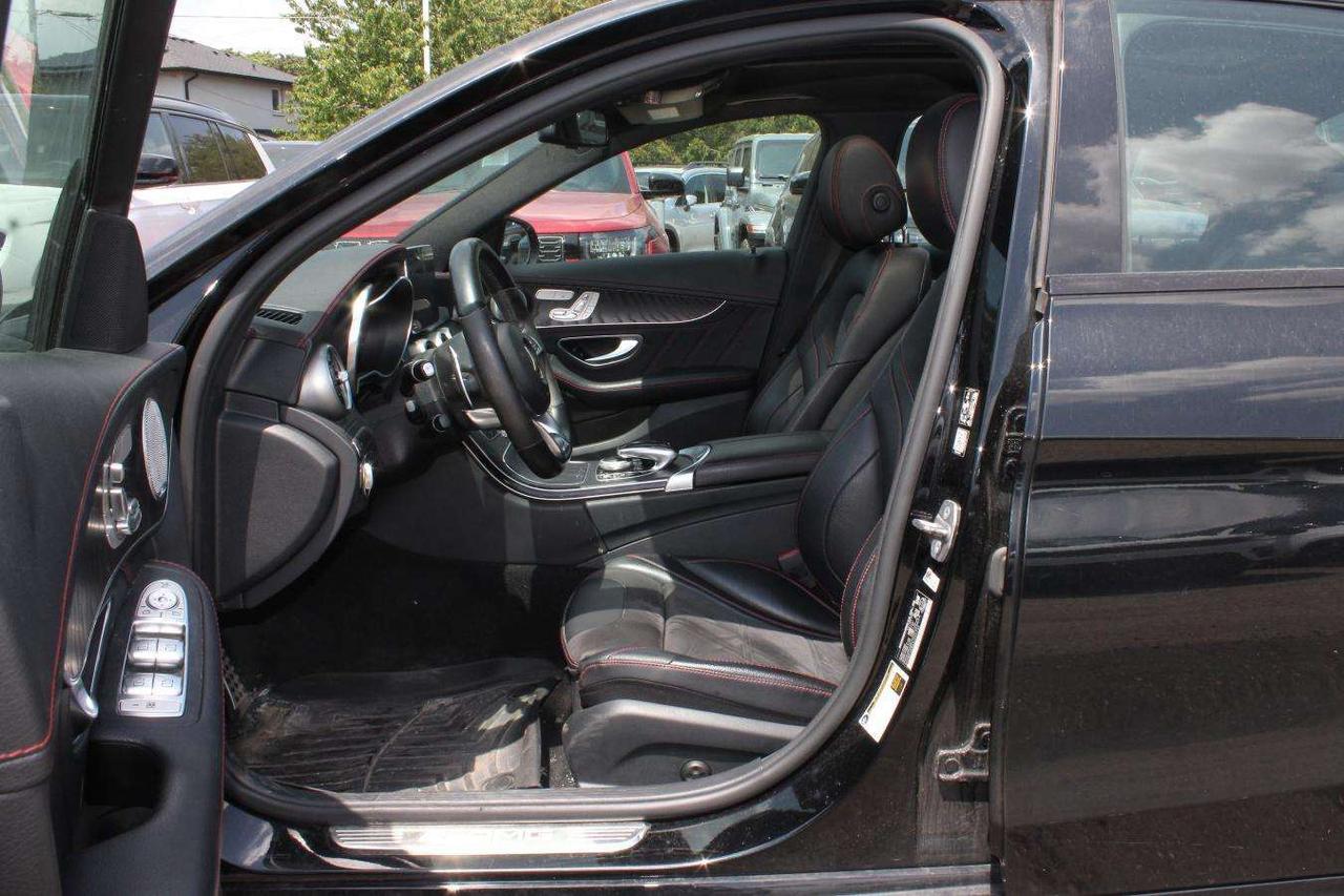 2018 Mercedes-Benz C-Class AMG  Gps ParkingSensors Moonroof BkpCam HtdSeats Photo
