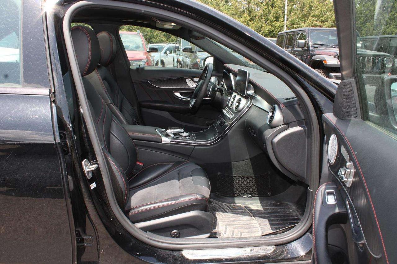 2018 Mercedes-Benz C-Class AMG  Gps ParkingSensors Moonroof BkpCam HtdSeats Photo
