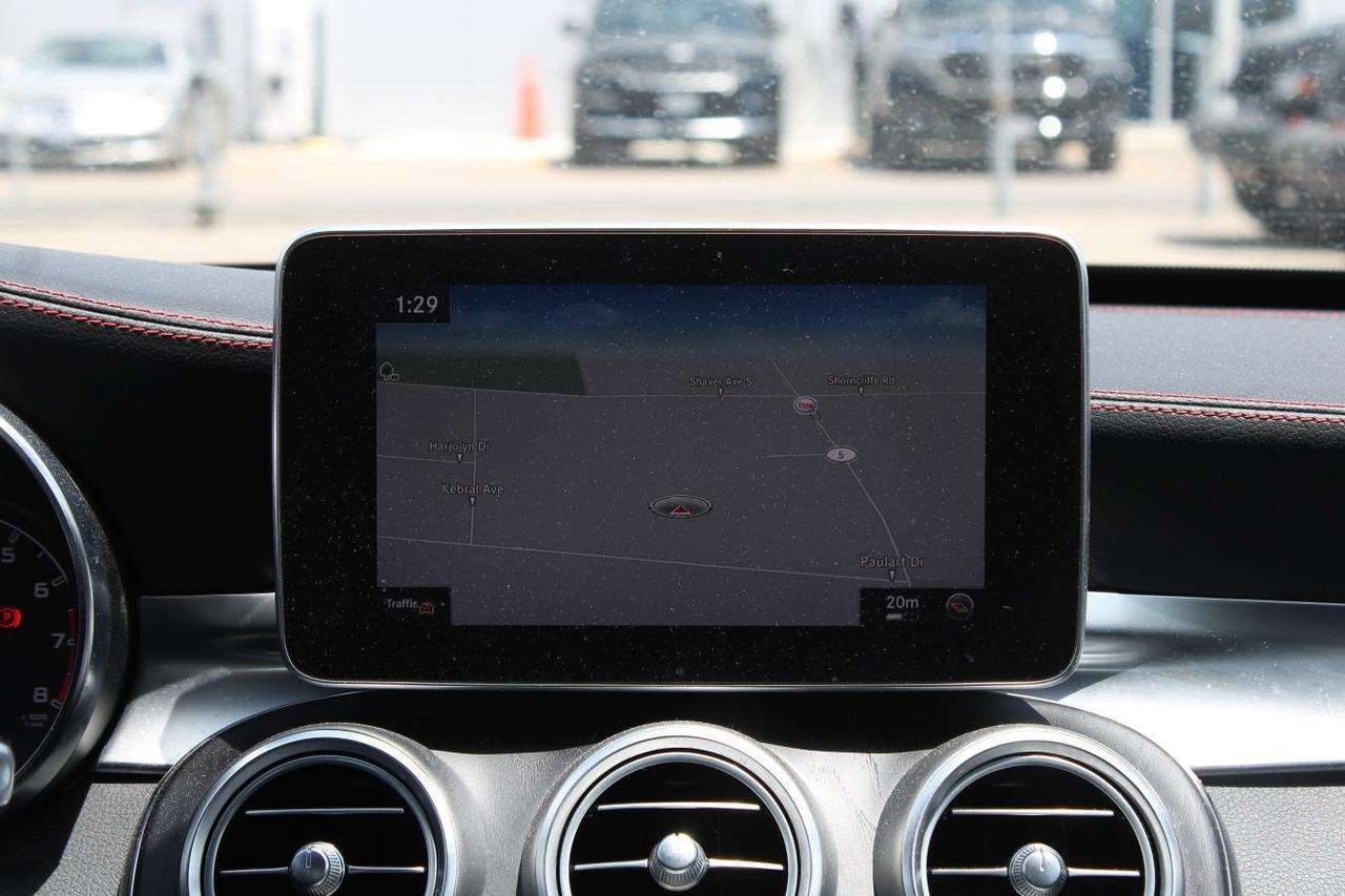 2018 Mercedes-Benz C-Class AMG  Gps ParkingSensors Moonroof BkpCam HtdSeats Photo