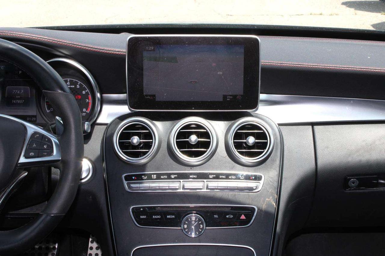 2018 Mercedes-Benz C-Class AMG  Gps ParkingSensors Moonroof BkpCam HtdSeats Photo