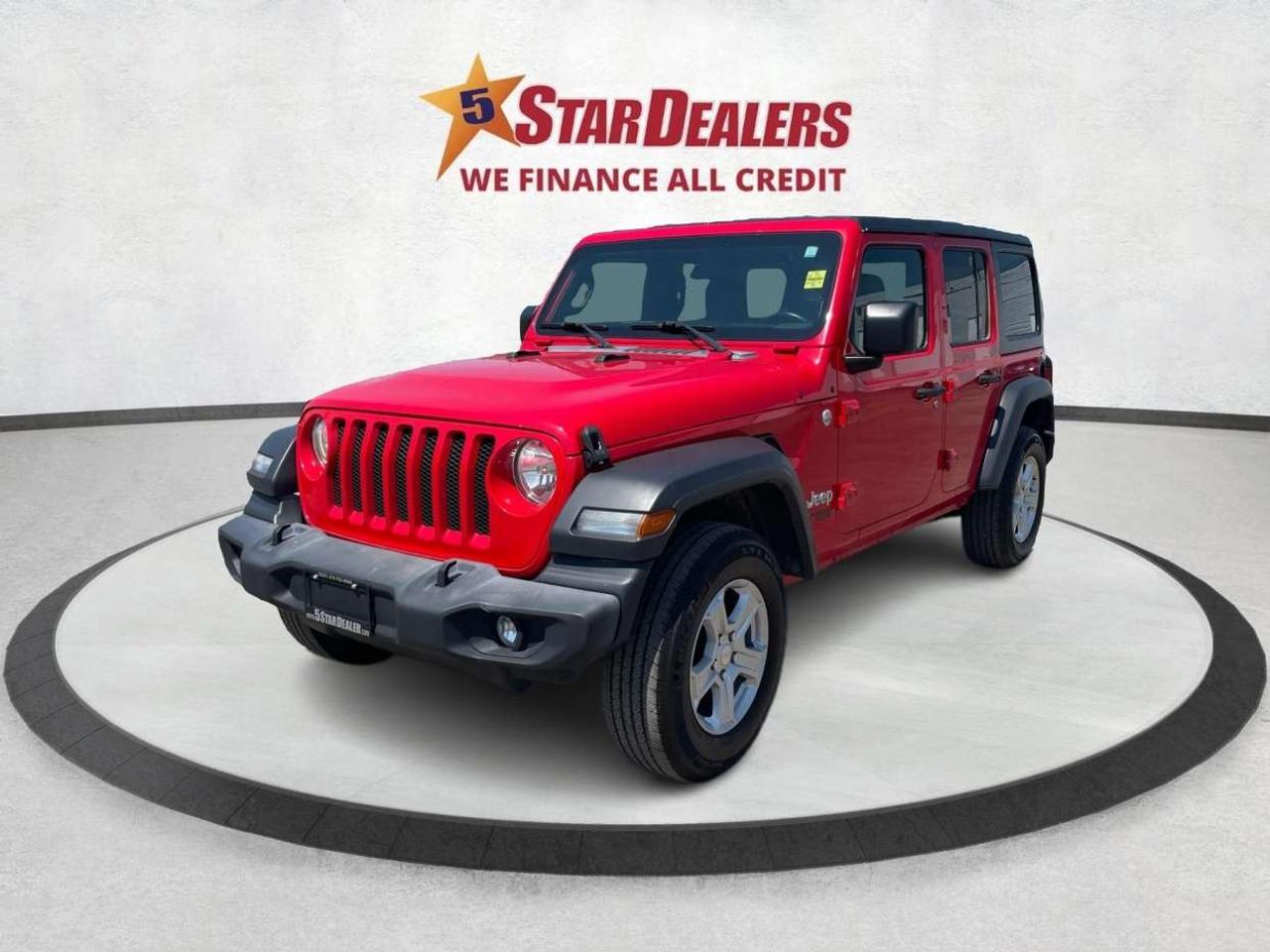 2018 Jeep Wrangler LEATHER SUNROOF HEATED SEATS LOADED WE FINANCE ALL Photo