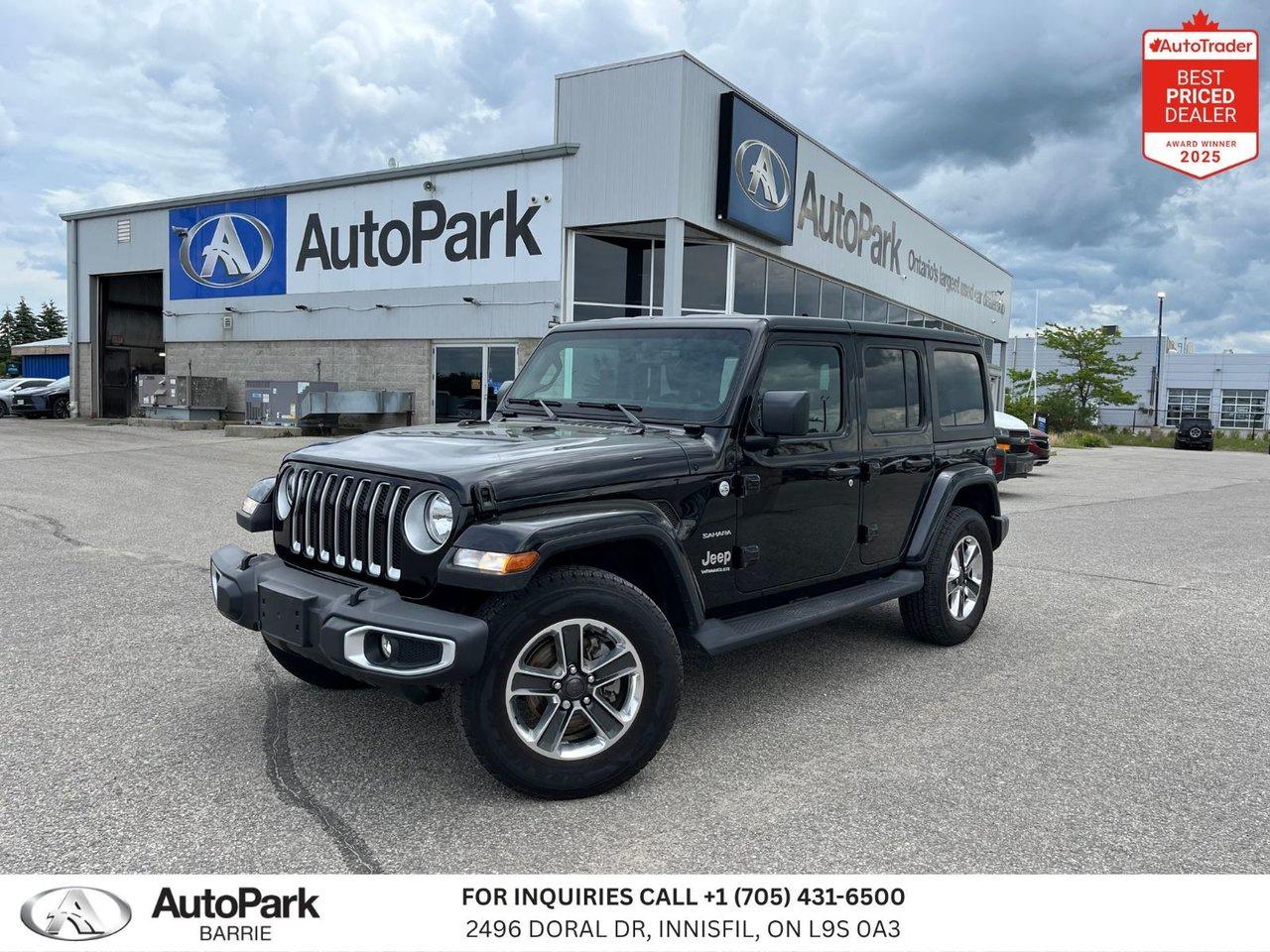 Used 2023 Jeep Wrangler SAHARA 4X4 for sale in Innisfil, ON