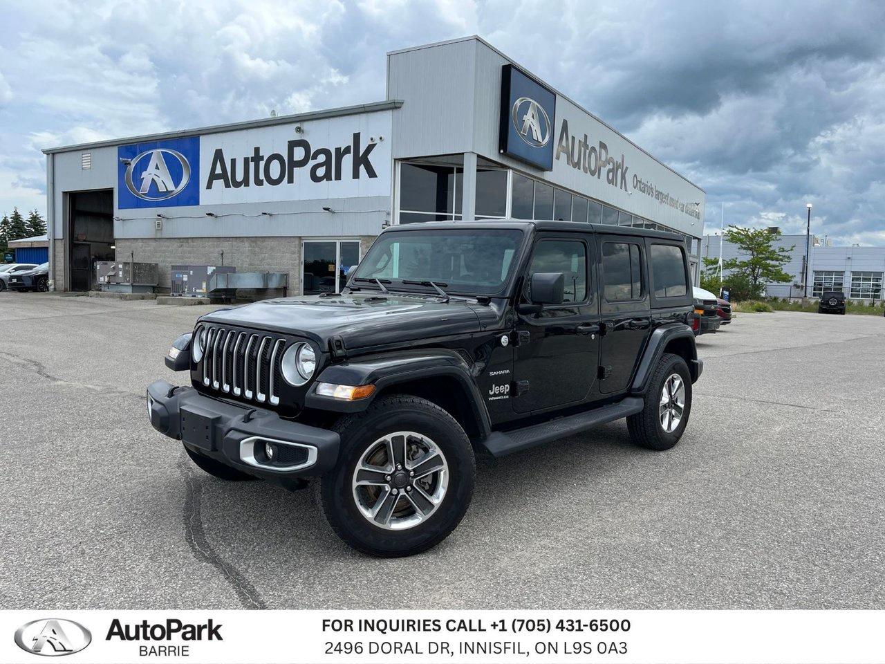 Used 2023 Jeep Wrangler SAHARA 4X4 for sale in Innisfil, ON