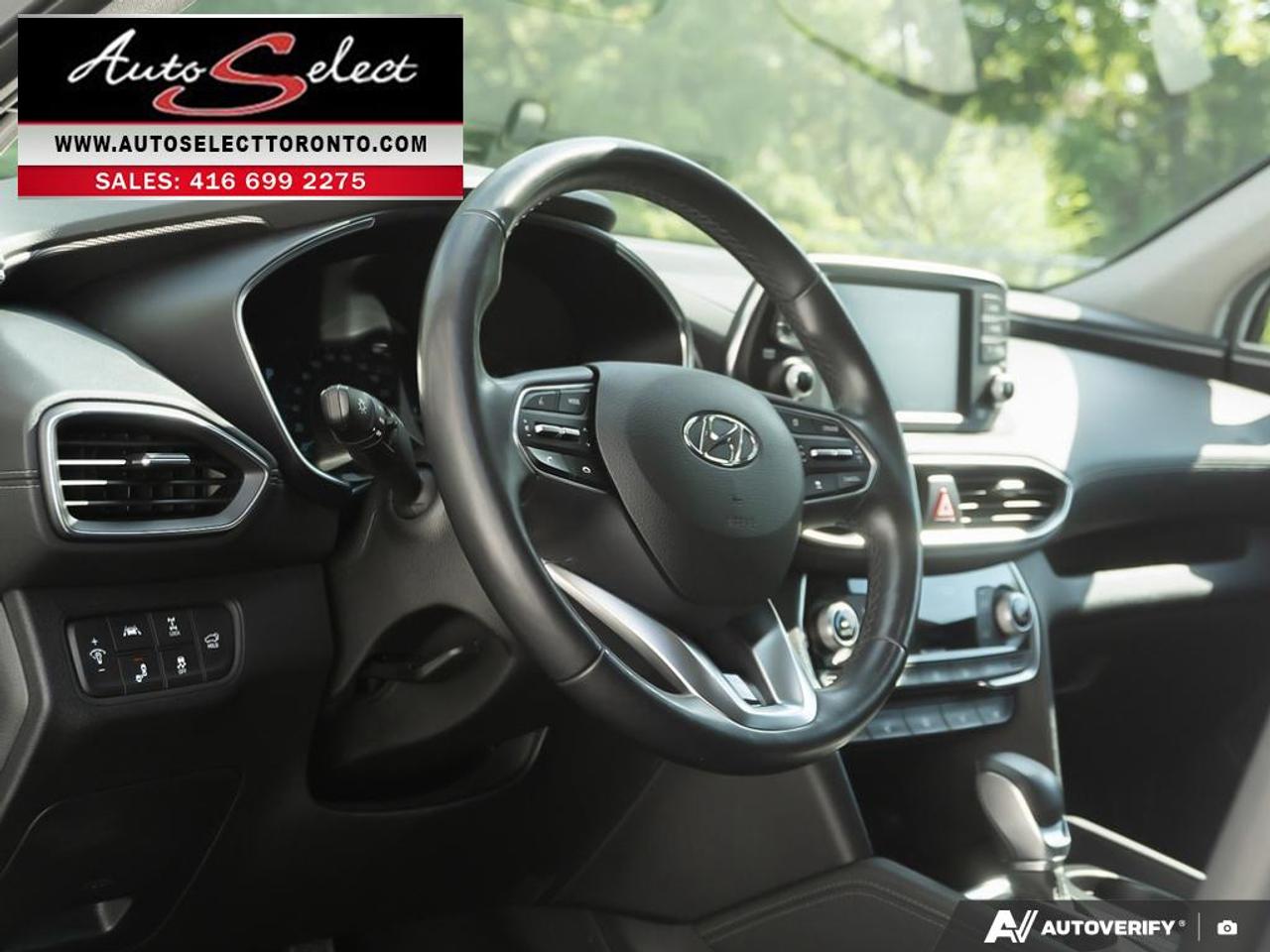 2019 Hyundai Santa Fe Luxury AWD - Leather - Pano Roof - Carplay - Clean Carfax Photo