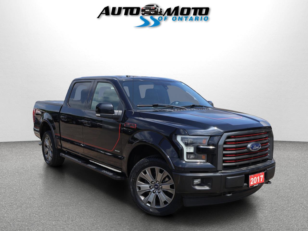 2017 Ford F-150 LARIAT FX-4 OFFROAD CREW 4WD CERTIFIED *ACCIDENT FREE* CAMERA BLUETOOTH LEATHER HEATED SEATS CRUISE ALLOYS - Photo #1