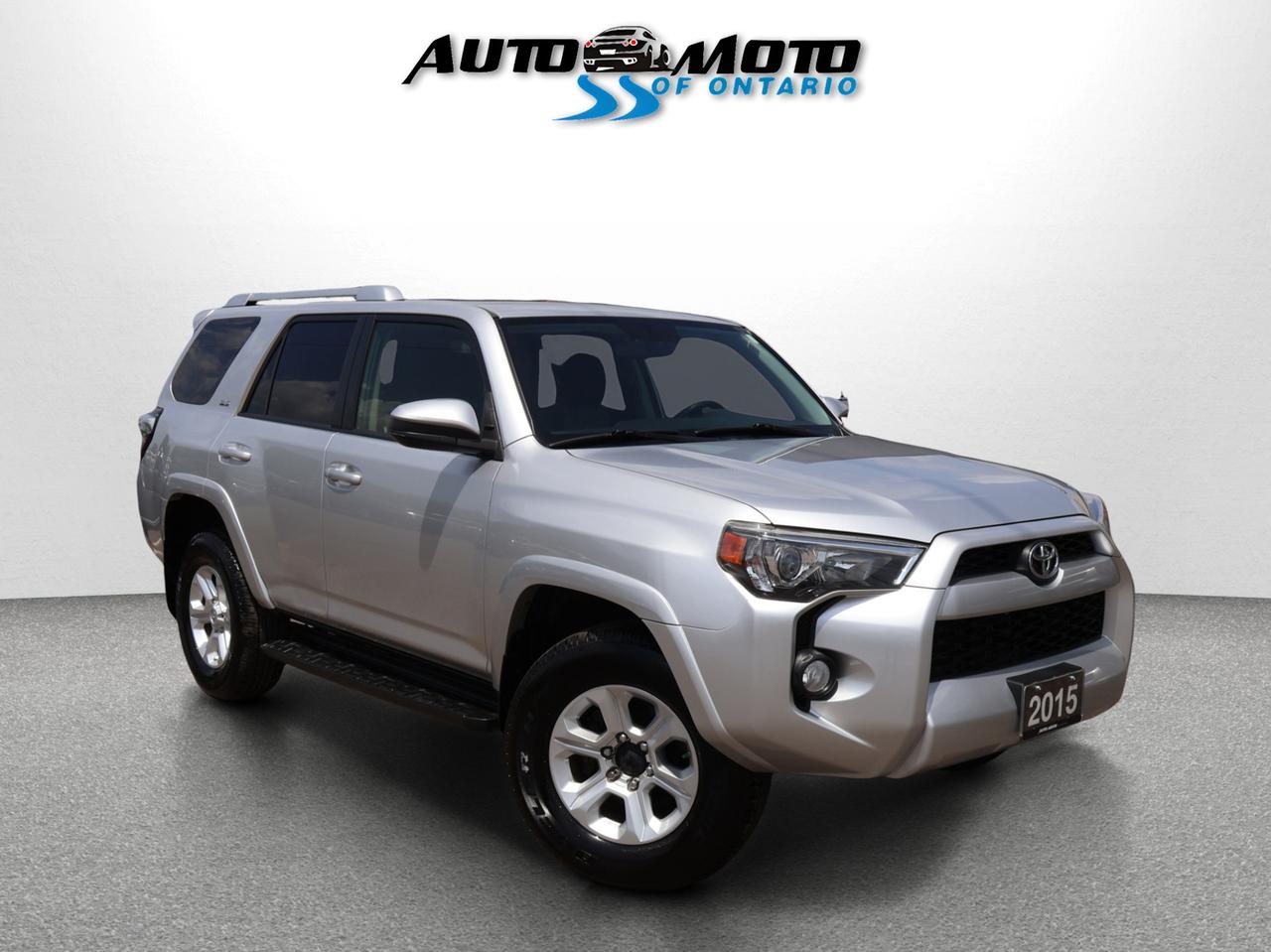Used 2015 Toyota 4Runner SR5 4WD CERTIFIED *1 OWNER*ACCIDENT FREE* CAMERA BLUETOOTH CRUISE ALLOYS for sale in Burlington, ON