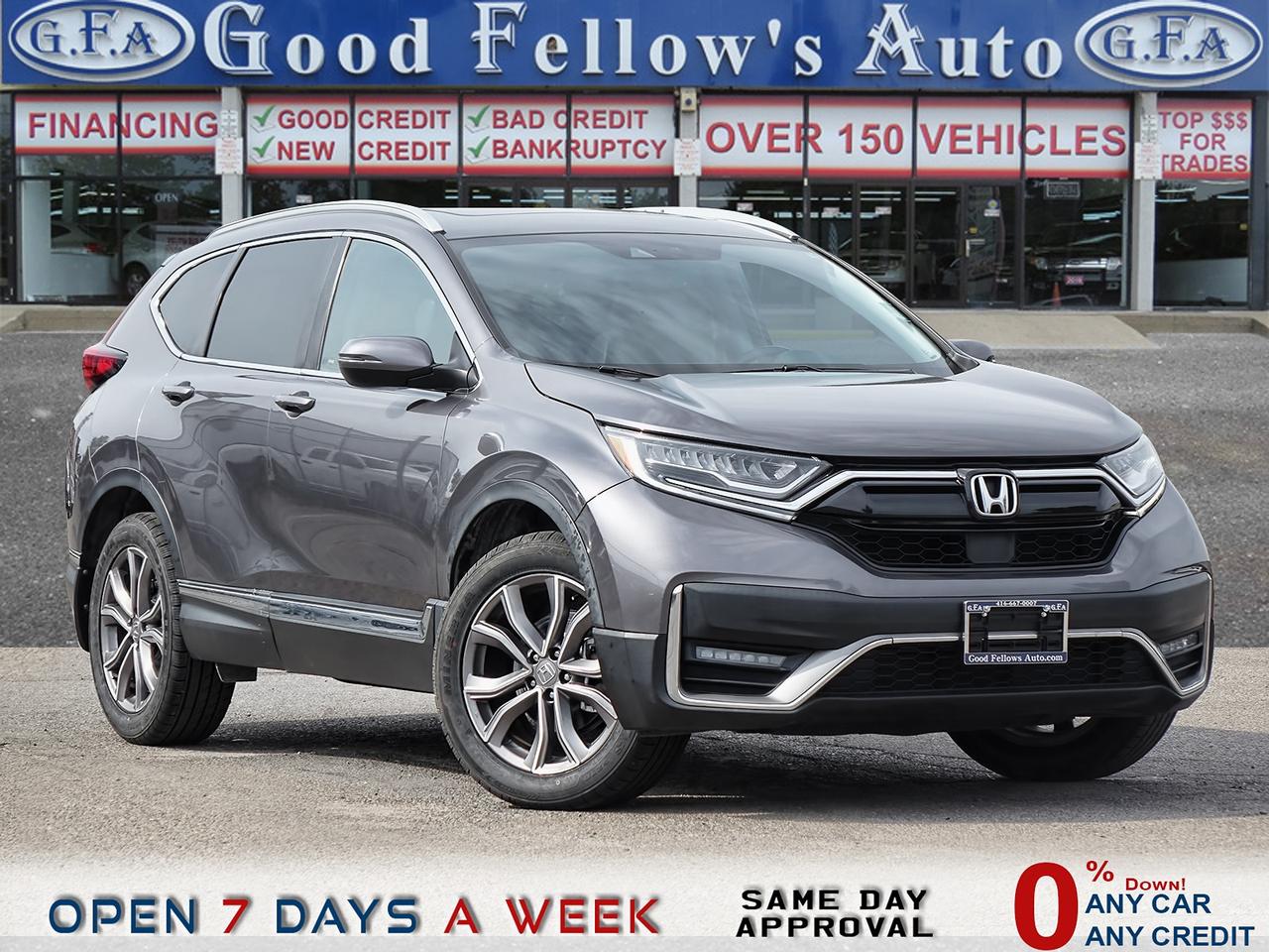 2021 Honda CR-V TOURING MODEL, AWD, LEATHER SEATS, SUNROOF, NAVIGA