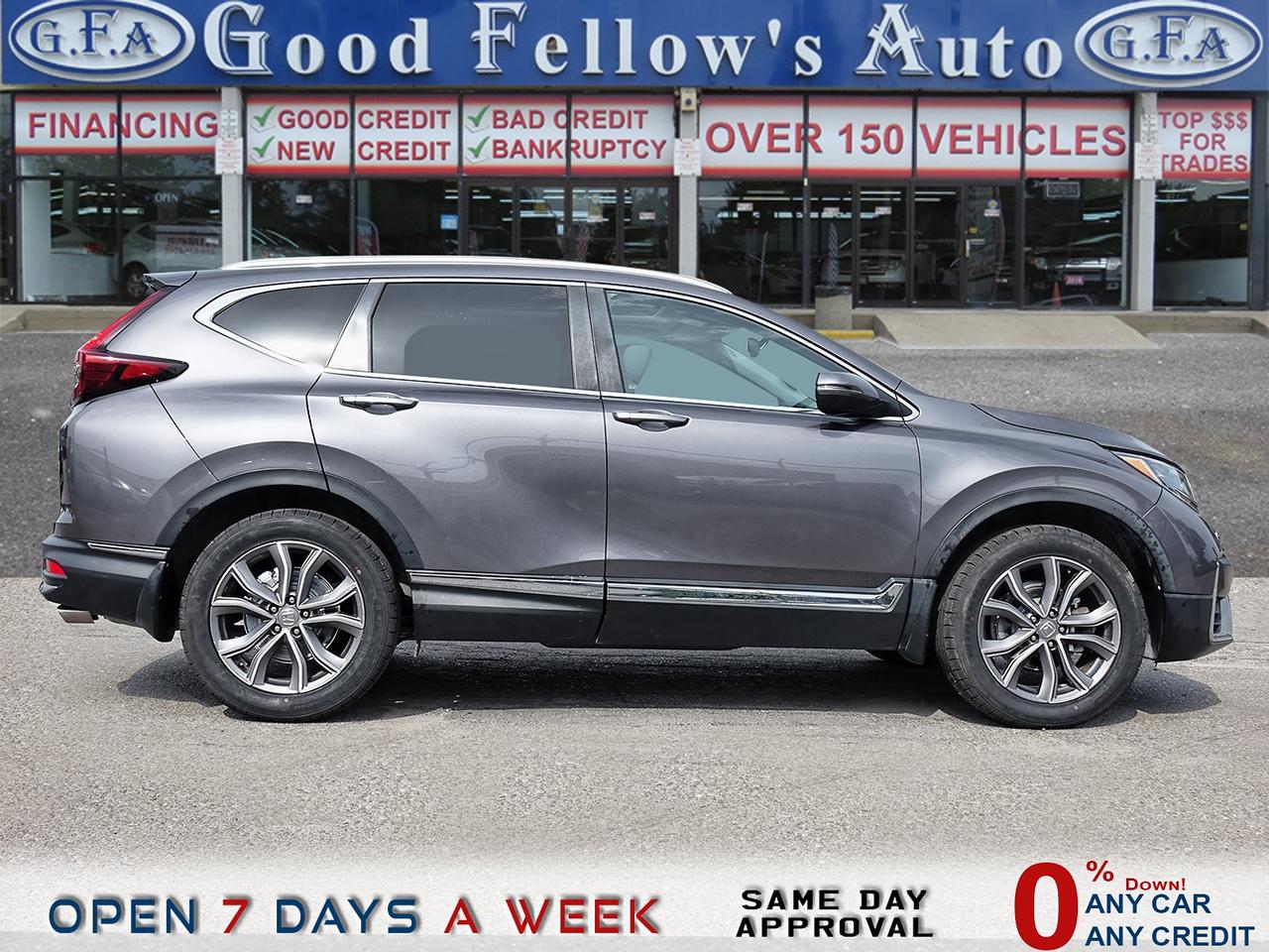 2021 Honda CR-V TOURING MODEL, AWD, LEATHER SEATS, SUNROOF, NAVIGA Photo3