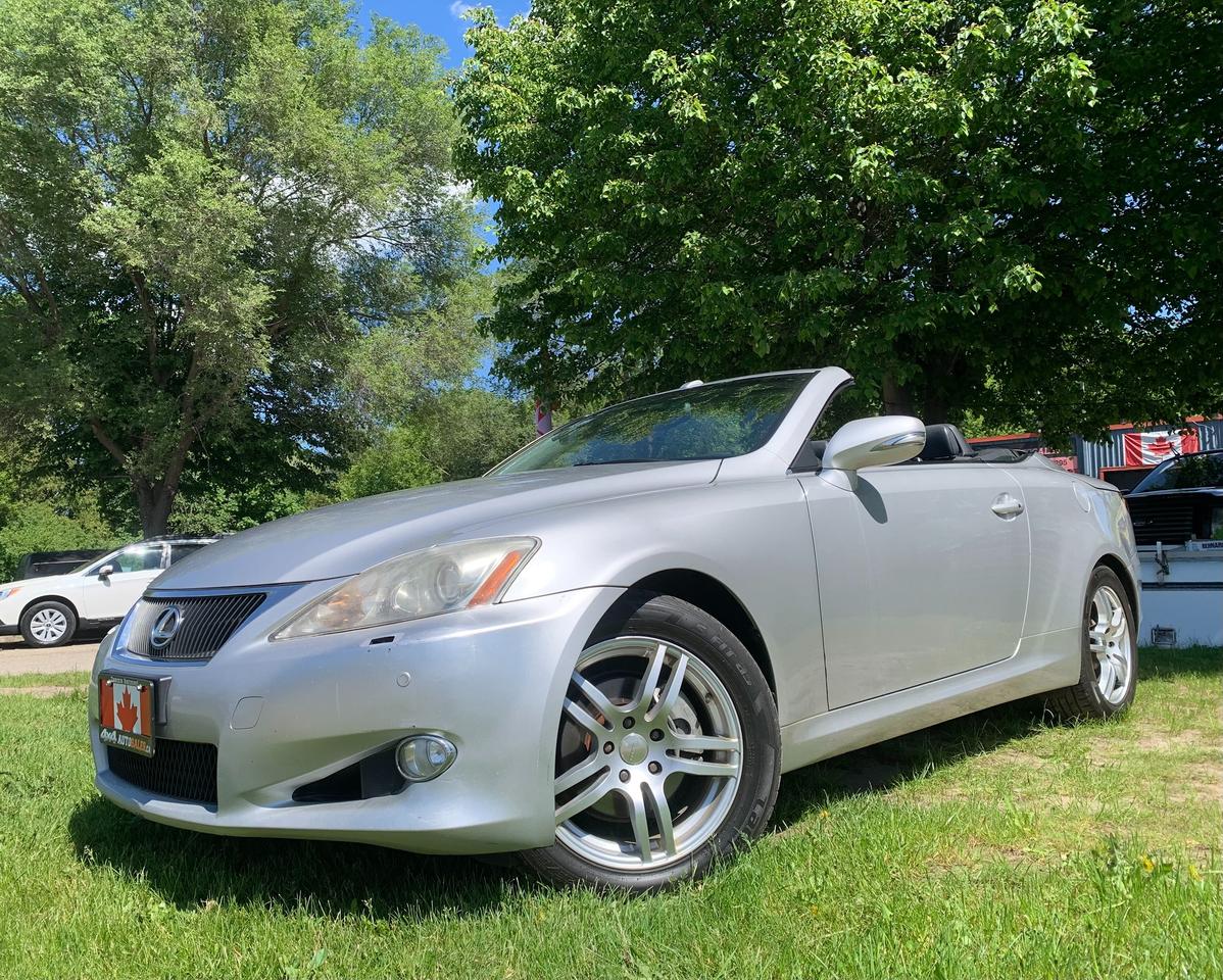 Used 2010 Lexus IS 250 Convertible Certified No accidents with Safety for sale in Guelph, ON