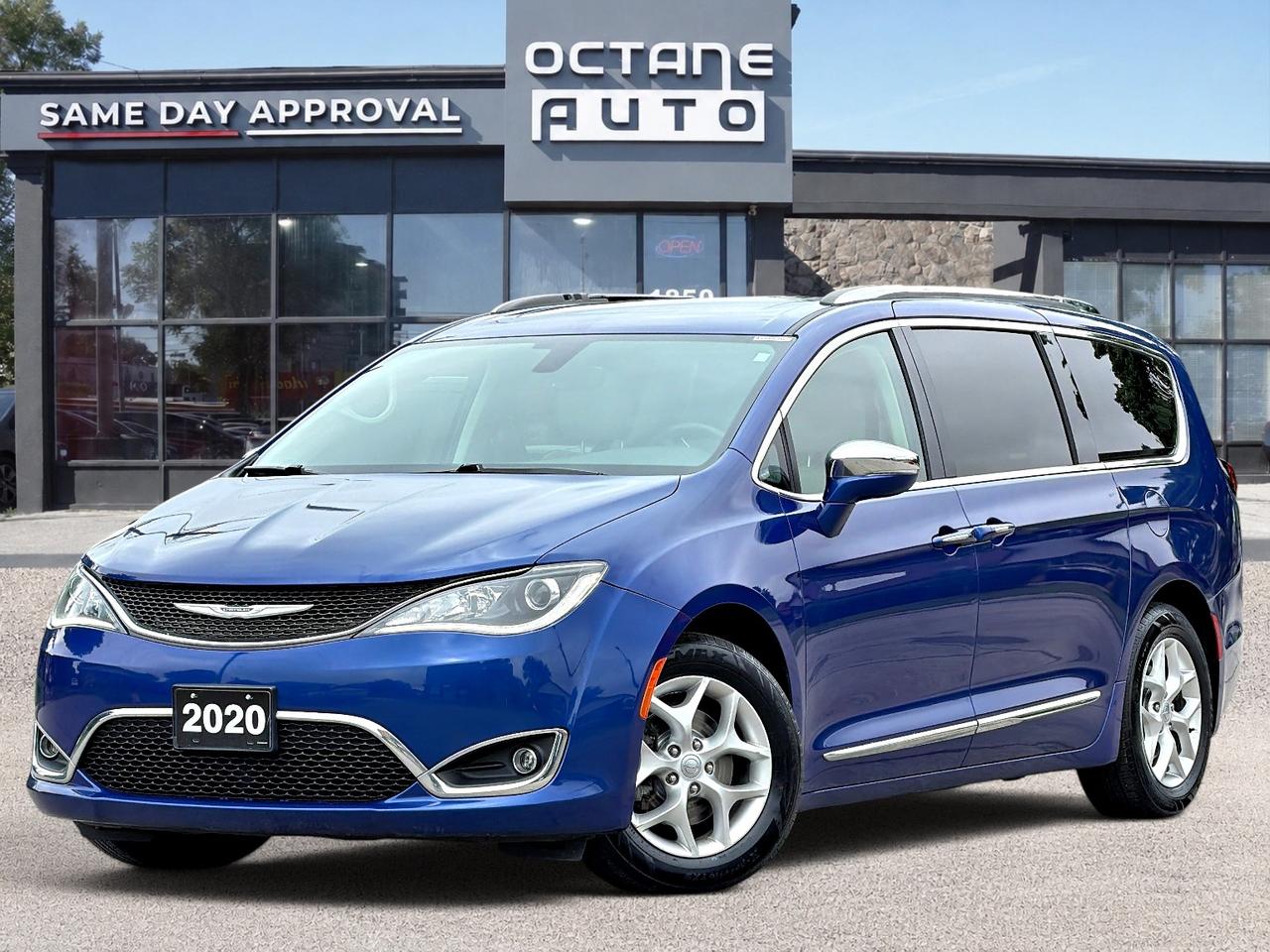 <p>Finance Price $27,495 Cash Price $28,995 | Remote starter | Pacifica Limited | 7 passenger | Second row captains chairs | Leather seats | Heated front seats | Power sliding doors | Power tailgate | Panoramic sunroof | Navigation | Apple CarPlay | Android Auto | Back up camera | Blind spot monitoring | Rear cross traffic alert | Adaptive cruise control | Tri zone climate control | Keyless entry with push start | Alloy wheels</p><p>Available Now at Octane Used Cars!<br>1850 Lawrence Ave E, Scarborough, ON M1R 2Y4<br>Call us today to book your test drive!</p><p>CERTIFICATION<br>All our vehicles go through a comprehensive safety inspection that exceeds industry standards. Certification includes a full inspection, oil change, and professional detailing before delivery. Vehicles are not drivable if not certified and not e-tested. A certification package is available for $699. Trade-ins welcome. All vehicles are subject to HST, licensing fees, and a $22 OMVIC fee.</p><p>FINANCING&nbsp;<br>Good credit, bad credit, or no credit we can help. Instant approvals available with flexible plans tailored to your needs. Financing deals are subject to an admin fee.</p><p>WARRANTY&nbsp;<br>This vehicle qualifies for extended warranty options. Our team can help you choose the right coverage.</p><p>PRICE&nbsp;<br>At Octane Used Cars, we offer fair, transparent, no-haggle pricing. We monitor the market to keep our vehicles priced competitively, giving you the best value with a no-pressure buying experience.</p>