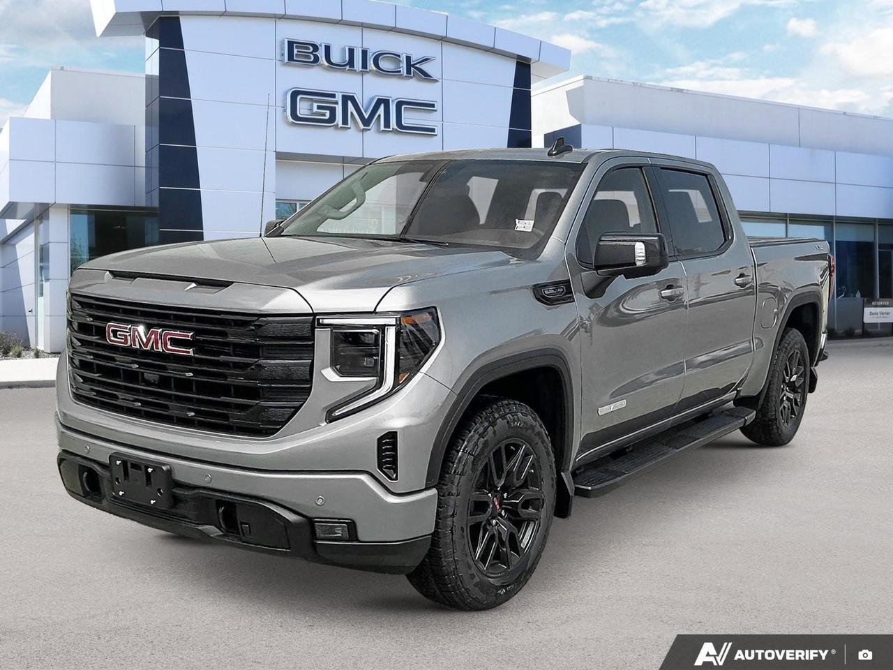 Price Includes Added Accessories Plus Engine Block Heater | Tailgate Assist Handle | 3 Years Sirius XM | X31 Off-Road and Protection Package | GMC MultiPro Tailgate | Safety Plus Package | Preferred Package
The 2026 GMC Sierra 1500 Elevation is built for those who want serious capability without sacrificing comfort. Paired with the proven 5.3L V8 and full-time 4WD, the Elevation trim adds a distinct look and a well-rounded feature set that makes every drive  on the job site or the open highway  a confident one.

- 5.3L V8 engine with 4-Wheel Drive and auto-locking rear differential for real-world capability
- Dual-zone automatic climate control keeps everyone comfortable regardless of the season
- Heated driver and front passenger seats, plus a heated steering wheel for cold Manitoba mornings
- Remote vehicle starter  warm it up before you even step outside
- 10-way power drivers seat with lumbar adjustment for long hauls or long days
- DURALIFE 4-wheel disc brakes with antilock system for confident stopping power
- StabiliTrak with Proactive Roll Avoidance, trailer sway control, and hill start assist
- Sterling Metallic exterior with Jet Black interior  a sharp, understated combination

Ready to get behind the wheel? Visit us at Birchwood Chevrolet Buick GMC or explore your options at birchwoodchevrolet.ca. You can reserve this Sierra, start your purchase online, or book a test drive  whatever works best for you. Have questions? Our team is here to help.
See three brands under one roof at Birchwood Chevrolet Buick GMC  the only place in Winnipeg where you can compare GMC, Chevrolet, and Buick all in one visit. Save yourself some time, see a great selection, and learn everything you need to know. 

Your Experience is Everything at Birchwood Chevrolet Buick GMC. 

Click, call (204) 837-5811, or visit Birchwood Chevrolet Buick GMC at the Birchwood Auto Park, 3965 Portage Avenue West at the Perimeter.

Dealer Permit #4240.
Dealer permit #4240