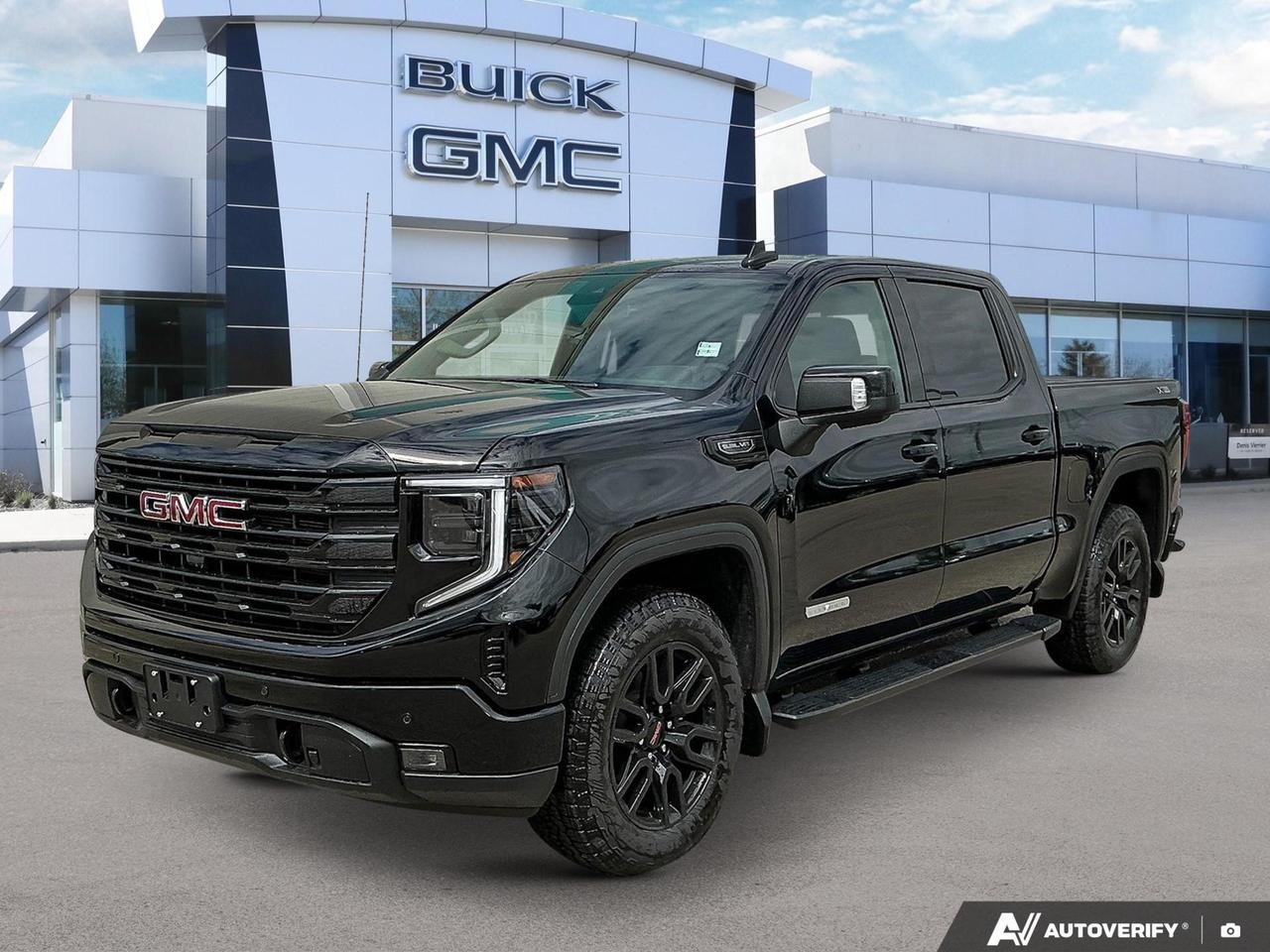 Price Includes Added Accessories Plus Engine Block Heater | 	Preferred Package | Safety Plus Package | GMC MultiPro Tailgate | X31 Off-Road and Protection Package | 3 Years Sirius XM | Tailgate Assist Handle
The 2026 GMC Sierra 1500 Elevation in Onyx Black is built for those who want a capable, no-nonsense half-ton that delivers on both function and style. With a punchy 5.3L V8, true 4WD capability, and a well-appointed interior, this Sierra is ready for the workweek, the weekend, and everything in between  all with just 10 km on the odometer.

- 5.3L V8 engine paired with 4-Wheel Drive  serious towing and hauling capability right out of the box
- Elevation trim in Onyx Black with Jet Black interior for a sharp, blacked-out look
- Heated driver and front passenger seats plus a heated steering wheel for cold Manitoba mornings
- Dual-zone automatic climate control for personalized comfort on every drive
- Remote vehicle starter system  warm it up before you even step outside
- Auto-locking rear differential and DURALIFE 4-wheel disc brakes for confident performance on and off the pavement
- LED fog lamps and deep-tinted glass add to the Elevations distinct appearance
- Comprehensive airbag system and StabiliTrak with Proactive Roll Avoidance for peace of mind on any road

Ready to get behind the wheel? Visit Birchwood Chevrolet Buick GMC in person or online at birchwoodchevrolet.ca to reserve this truck, start your purchase, or book a test drive. Our team is here to answer any questions and make the process straightforward from start to finish.
See three brands under one roof at Birchwood Chevrolet Buick GMC  the only place in Winnipeg where you can compare GMC, Chevrolet, and Buick all in one visit. Save yourself some time, see a great selection, and learn everything you need to know. 

Your Experience is Everything at Birchwood Chevrolet Buick GMC. 

Click, call (204) 837-5811, or visit Birchwood Chevrolet Buick GMC at the Birchwood Auto Park, 3965 Portage Avenue West at the Perimeter.

Dealer Permit #4240.
Dealer permit #4240