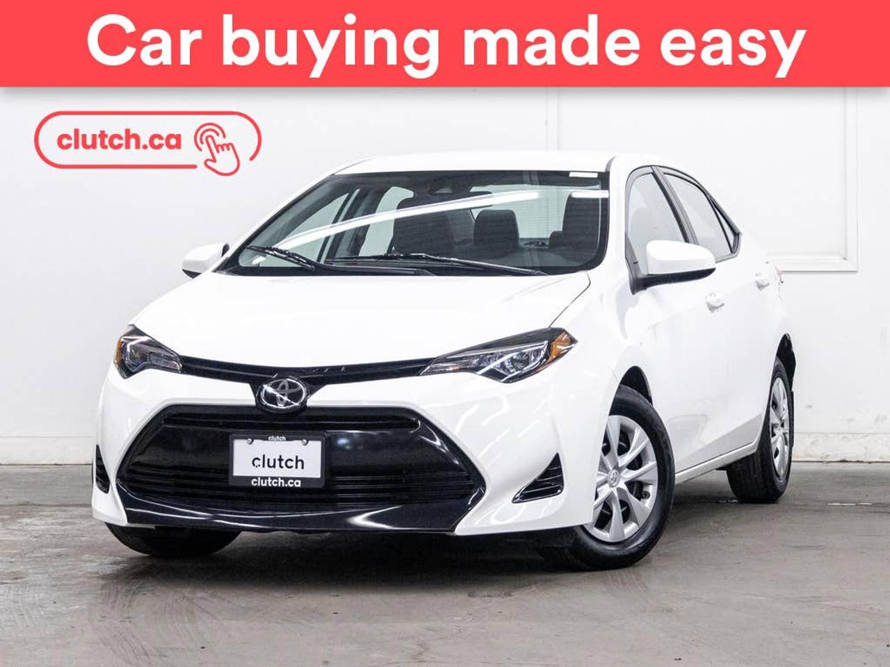 Folding Rear Seats, Climate Control, Speed-Sensitive Volume and more!<br> <br>Clutch is the largest online used car retailer in Canada, delivering a seamless, hassle-free car-buying experience to drivers everywhere. Shop thousands of used cars online, get the right one delivered to your door, and enjoy peace of mind with our 10-Day Money-Back Guarantee. How sweet is that? To learn more, visit clutch.ca.<br> <br>The top features for this car include:<br> <br>Brake Assist<br>Folding Rear Seats<br>Climate Control<br>Speed-Sensitive Volume<br>Bluetooth Music<br>Cruise Control<br>Adaptive Cruise Control<br>12V Outlet<br>Hands Free Device Connectivity<br>USB Input<br>Lane Departure Warning<br>Active Lane Keep Assistance<br>Forward Collision Mitigation<br>Pedestrian Detection<br>Driver Attention Alert<br>Rear Window Defroster<br>Hill Assistance<br>Automatic High Beams<br>Rear View Camera<br>AM/FM Stereo<br> <br>Seamless home delivery - Delivery to your door in a matter of days. Available on select packages.<br> <br>Try it out for 10 days - If you do not like it, we will take it back. <br> <br>Quality assured - All cars go through our rigorous 210-point inspection and reconditioning process.<br> <br>Peace of mind - Warranty and protection plans available.<br> <br>Haggle-free - No haggling or hard sells.<br> <br>100% Transparency - Full inspection reports on every car, including high-res photography and a free Carfax report.<br> <br>Listed price is for cash purchase only and does not include taxes, Shipping Fees (if applicable), Delivery Fees (if applicable), government licensing fees.<br> <br>Previous Provincial Registrations:<br>Ontario<br> <br>Stock # 114930