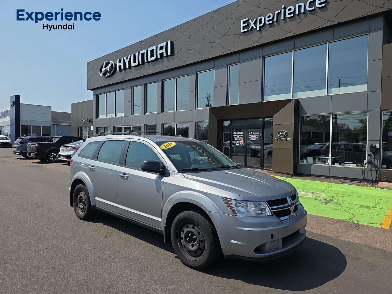 Recent Arrival! Light Blue 2015 Dodge Journey SE Plus FWD 4-Speed Automatic 2.4L

2 Key Fobs, Low Mileage unit, Sold As Traded, 17" x 6.5" Aluminum Wheels, 4.3" Touchscreen, Power door mirrors, Power Heated Exterior Mirrors, Remote keyless entry.<b> Were PEIs Premier Credit Specialists! Good poor, bad, or new credit? Divorced? Self-Employed? We have you covered! Our Credit Specialists are on standby 24/7 to help get you behind the wheel today! APPLY FOR YOUR PRE-APPROVAL TODAY - https://www.steeleadvantagefinancing.com/7182