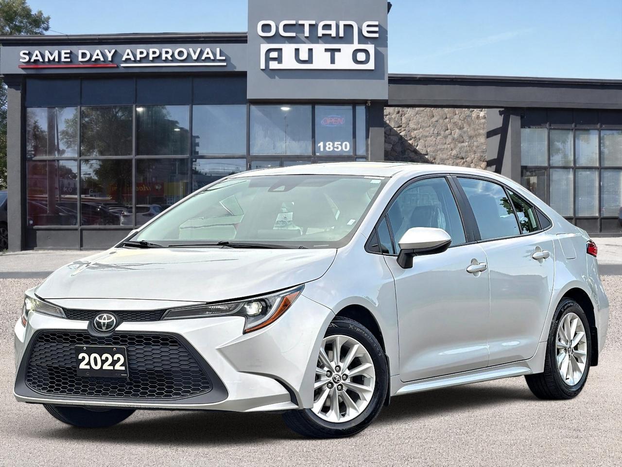<p>Accident free | Corolla LE CVT | Fuel efficient | Heated front seats | Backup camera | Apple CarPlay | Android Auto | Adaptive cruise control | Lane departure alert | Forward collision mitigation | Blind spot monitoring | Rear cross traffic alert | Air conditioning | Keyless entry | Steering wheel audio controls | Alloy wheels | Well maintained | Fuel economy approx 7.4 L/100km city / 5.7 L/100km highway</p><p class=p2>Available Now at Octane Used Cars!</p><p class=p2>1850 Lawrence Ave E, Scarborough, ON M1R 2Y4</p><p class=p2>Call us today to book your test drive!</p><p class=p2><strong>CERTIFICATION</strong></p><p class=p2>All our vehicles go through a comprehensive safety inspection that exceeds industry standards. Certification includes a full inspection, oil change, and professional detailing before delivery. Vehicles are not drivable if not certified and not e-tested. A certification package is available for $699. Trade-ins welcome. All vehicles are subject to HST, licensing fees, and a $22 OMVIC fee.</p><p class=p2><strong>FINANCING</strong></p><p class=p2>Good credit, bad credit, or no credit we can help. Instant approvals available with flexible plans tailored to your needs. Financing deals are subject to an admin fee.</p><p class=p2><strong>WARRANTY</strong></p><p class=p2>This vehicle qualifies for extended warranty options. Our team can help you choose the right coverage.</p><p class=p2><strong>PRICE</strong></p><p class=p2>At Octane Used Cars, we offer fair, transparent, no-haggle pricing. We monitor the market to keep our vehicles priced competitively, giving you the best value with a no-pressure buying experience.</p>