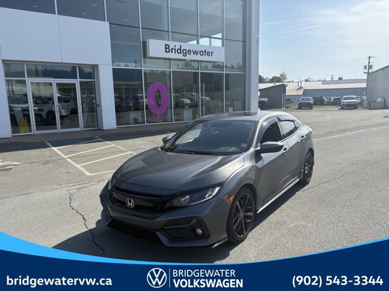 New Price! 2021 Honda Civic SportApple CarPlay | Android Auto | Sirus XM Certified.This vehicle is a Steele Certified Pre-Owned Vehicle, offering added confidence through enhanced inspection standards and dealership-backed benefits. Steele Certified Reconditioning Process: Comprehensive multi-point inspection Mechanical and cosmetic reconditioning completed as needed Brake, tire, and battery assessment Professional detailing Final quality control road test Steele Certified Pre-Owned vehicles include additional ownership benefits. Any concerns related to the certification process must be reviewed and addressed by the original selling dealer.Polished Metal Metallic FWD CVT 1.5L I4 Turbocharged DOHC 16V LEV3-ULEV125 180hp Black Cloth, 4-Wheel Disc Brakes, 8 Speakers, ABS brakes, Air Conditioning, Alloy wheels, AM/FM radio, Apple CarPlay/Android Auto, Auto High-beam Headlights, Automatic temperature control, Brake assist, Bumpers: body-colour, Delay-off headlights, Driver door bin, Driver vanity mirror, Dual front impact airbags, Dual front side impact airbags, Electronic Stability Control, Emergency communication system: HondaLink, Exterior Parking Camera Rear, Forward collision: Collision Mitigation Braking System (CMBS) + FCW mitigation, Four wheel independent suspension, Front anti-roll bar, Front Bucket Seats, Front dual zone A/C, Front reading lights, Fully automatic headlights, Heated door mirrors, Heated Front Seats, Heated front seats, Illuminated entry, Lane departure: Lane Keeping Assist System (LKAS) active, Occupant sensing airbag, Outside temperature display, Overhead airbag, Overhead console, Panic alarm, Passenger door bin, Passenger vanity mirror, Power door mirrors, Power driver seat, Power moonroof, Power steering, Power windows, Radio data system, Radio: 180-Watt AM/FM Audio System, Rear anti-roll bar, Rear window defroster, Rear window wiper, Remote keyless entry, Security system, Speed control, Speed-sensing steering, Speed-Sensitive Wipers, Split folding rear seat, Spoiler, Steering wheel mounted audio controls, Synthetic Leather/Fabric Combi Seating Surfaces, Tachometer, Telescoping steering wheel, Tilt steering wheel, Traction control, Trip computer, Variably intermittent wipers, Wheels: 18 Dark Aluminum-Alloy.