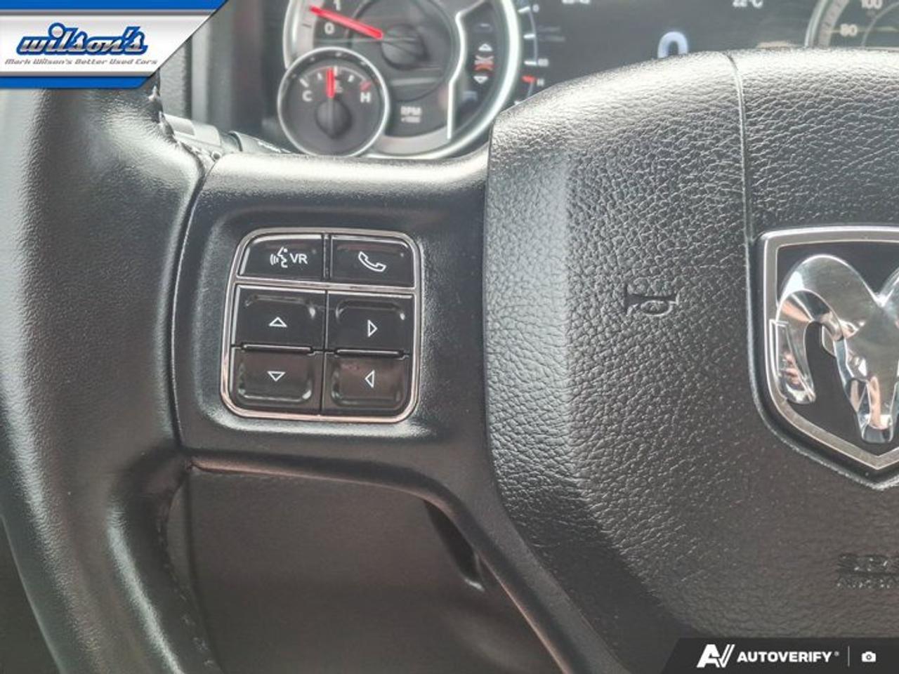 2023 RAM 1500 Classic Express 4x4 | 5.7L Hemi | Night Edition | Heated Wheel + Seats | Bucket Seats | Carplay + Android Photo
