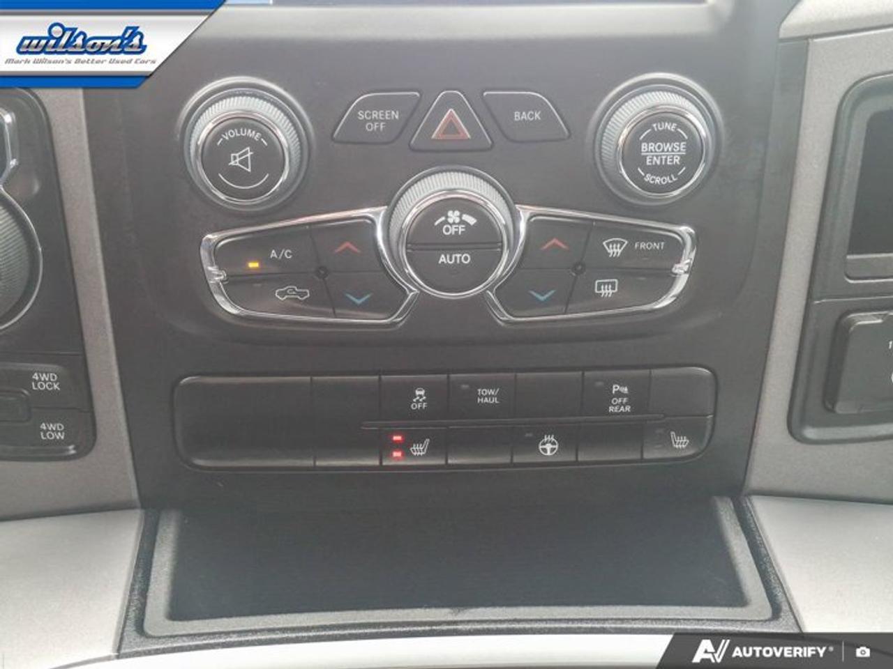 2023 RAM 1500 Classic Express 4x4 | 5.7L Hemi | Night Edition | Heated Wheel + Seats | Bucket Seats | Carplay + Android Photo