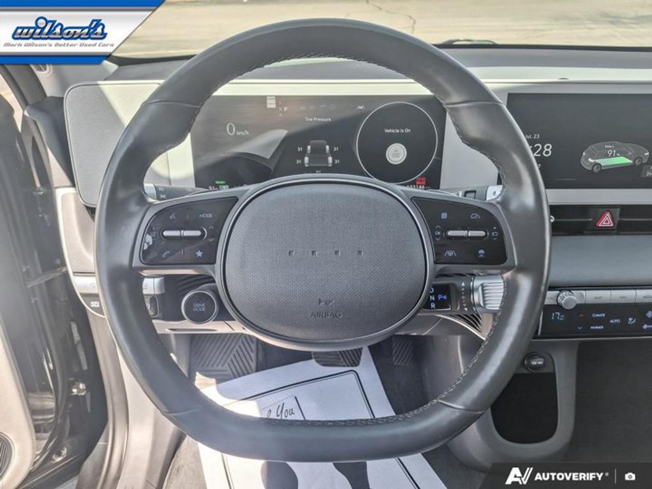 2022 Hyundai IONIQ 5 Ultimate Long Range AWD | Leather | Pano Sunroof | Heated + Cooled Seats | Remote Park Assist & More Photo