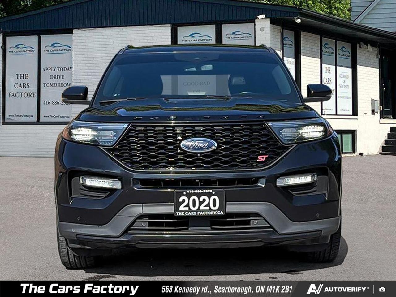 2020 Ford Explorer ST 4WD No Accident 400 HP Twin-Turbo Apple CarPlay Photo2