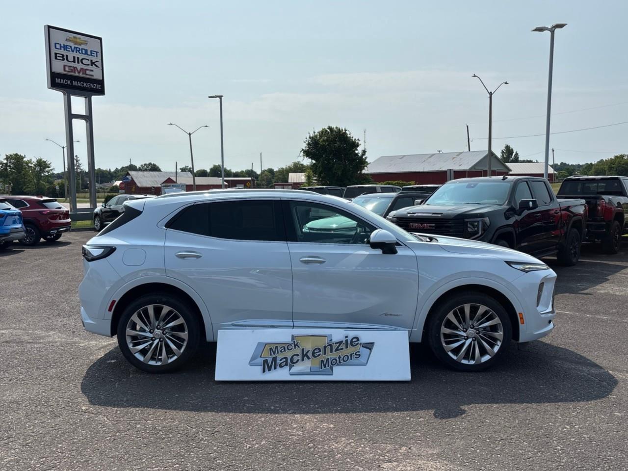 2026 Buick Envision Avenir New 2026 Luxurious 5 Passenger AWD SUV with 20 Pearl Nickel Alloy Wheels, Panoramic Sunroof, Head-Up Drivers Display, Heated and Cooled Front Seats, Heated Second Row Outboard Seats, Drivers Message S Photo
