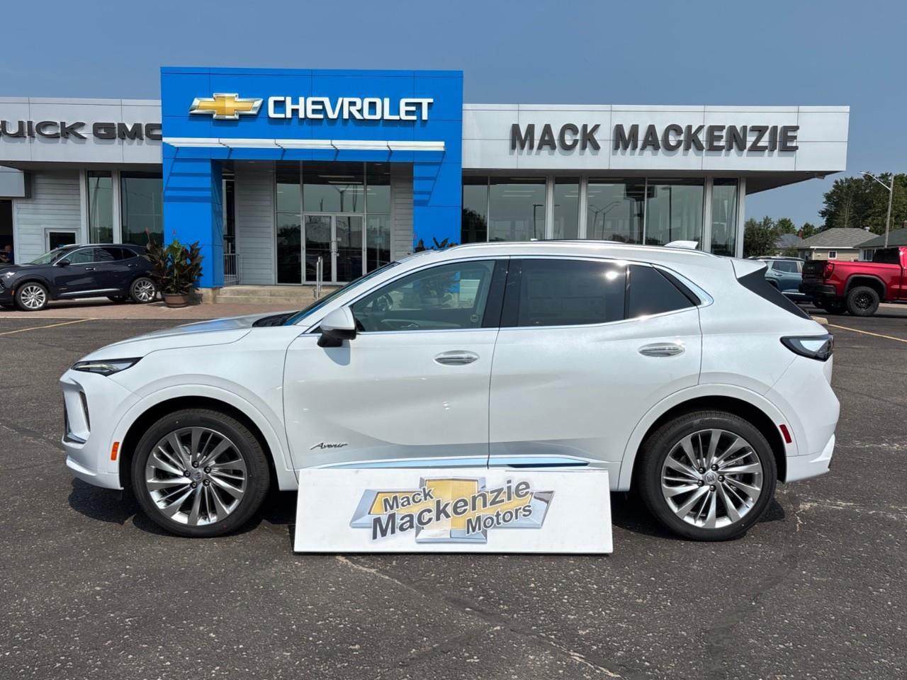 2026 Buick Envision Avenir New 2026 Luxurious 5 Passenger AWD SUV with 20 Pearl Nickel Alloy Wheels, Panoramic Sunroof, Head-Up Drivers Display, Heated and Cooled Front Seats, Heated Second Row Outboard Seats, Drivers Message S Photo