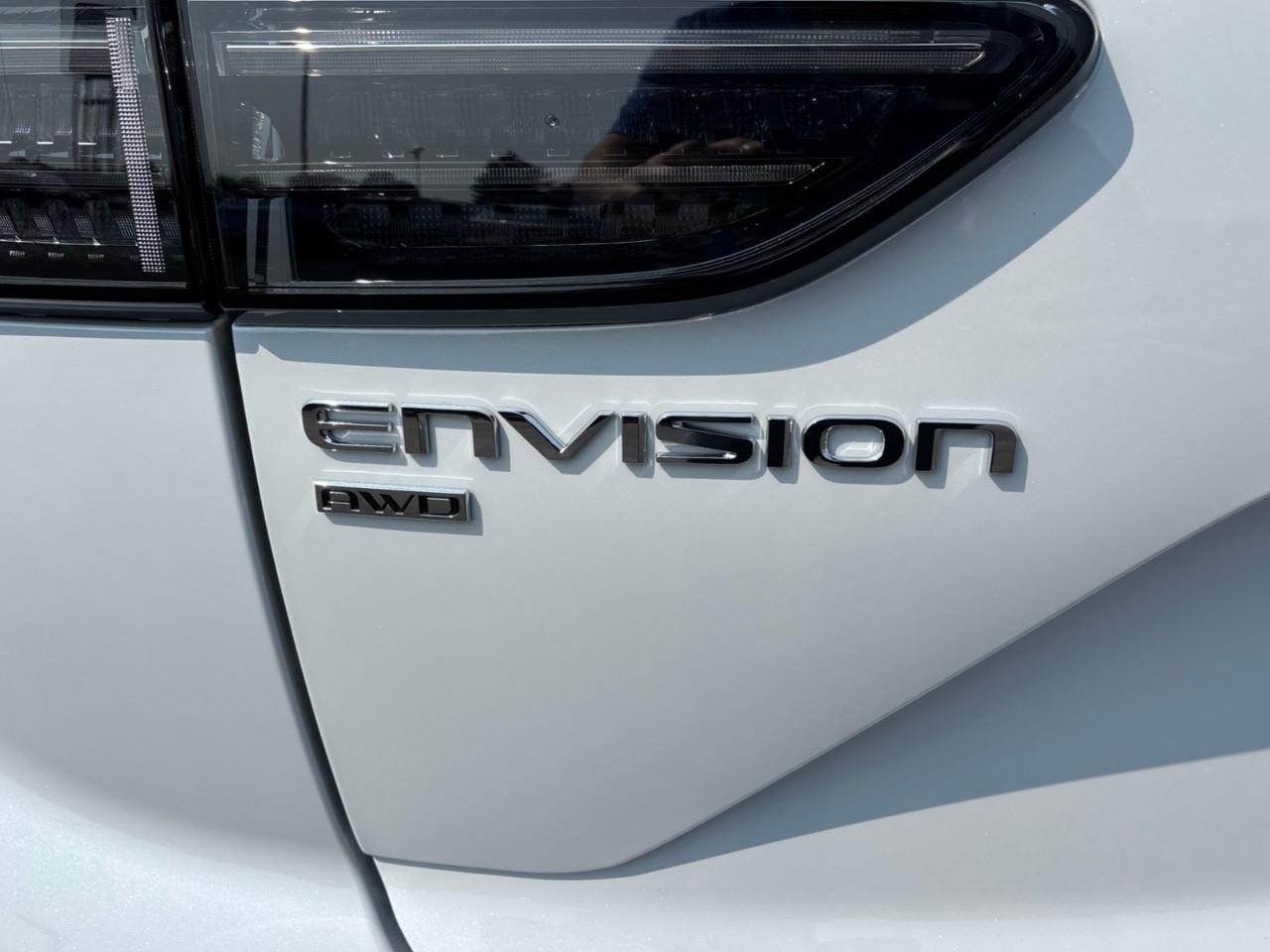 2026 Buick Envision Avenir New 2026 Luxurious 5 Passenger AWD SUV with 20 Pearl Nickel Alloy Wheels, Panoramic Sunroof, Head-Up Drivers Display, Heated and Cooled Front Seats, Heated Second Row Outboard Seats, Drivers Message S Photo