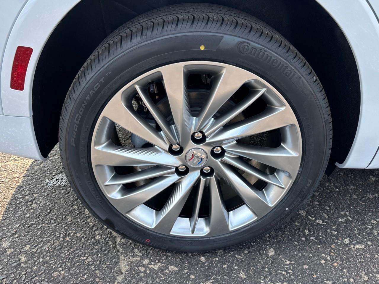 2026 Buick Envision Avenir New 2026 Luxurious 5 Passenger AWD SUV with 20 Pearl Nickel Alloy Wheels, Panoramic Sunroof, Head-Up Drivers Display, Heated and Cooled Front Seats, Heated Second Row Outboard Seats, Drivers Message S Photo