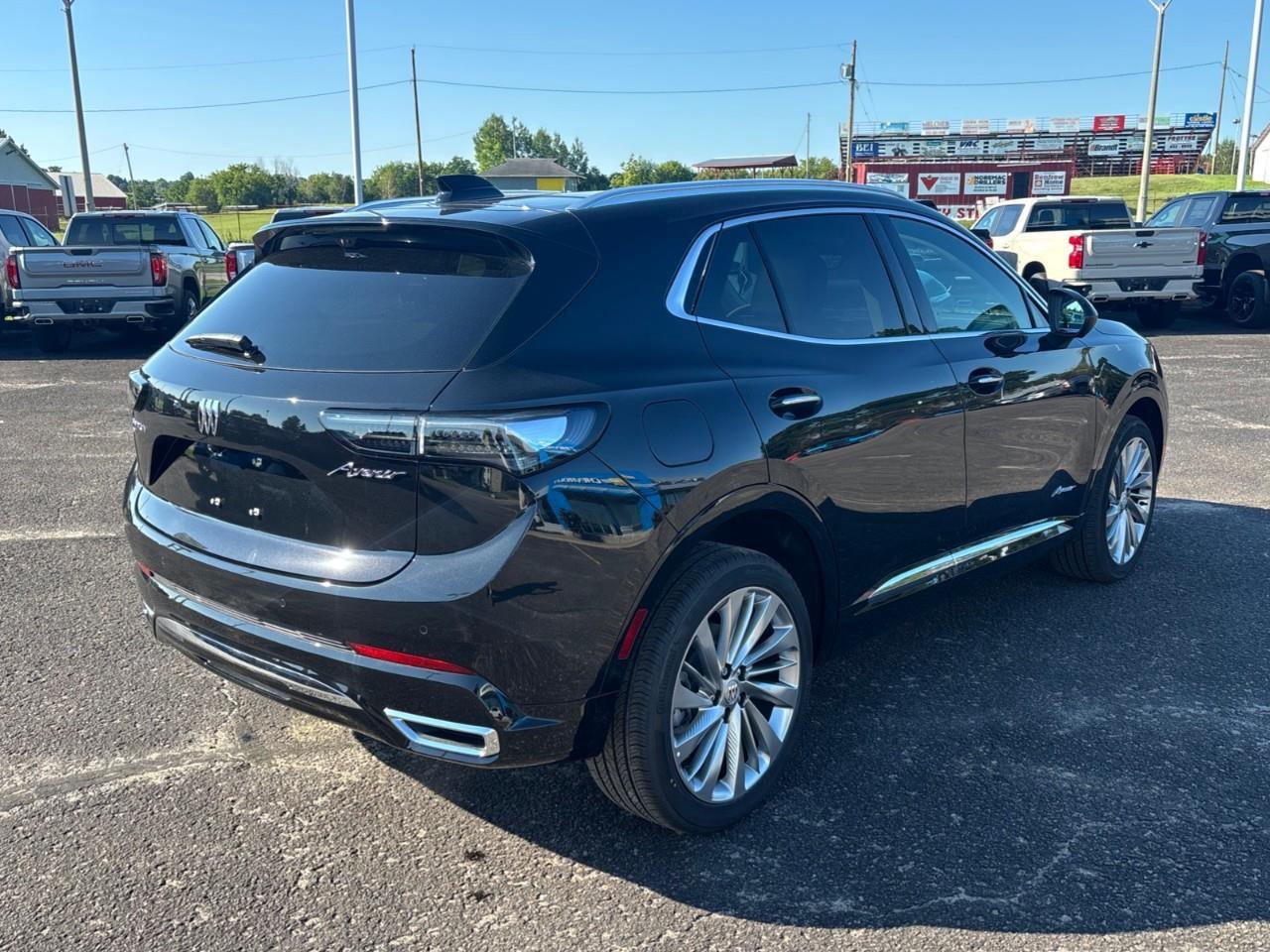 2026 Buick Envision Avenir New 2026 Luxurious 5 Passenger AWD SUV with 20 Pearl Nickel Alloy Wheels, Panoramic Sunroof, Head-Up Drivers Display, Heated and Cooled Front Seats, Heated Second Row Outboard Seats, Drivers Message S Photo