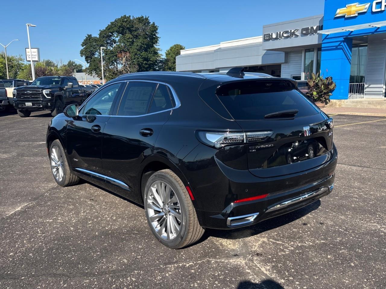 2026 Buick Envision Avenir New 2026 Luxurious 5 Passenger AWD SUV with 20 Pearl Nickel Alloy Wheels, Panoramic Sunroof, Head-Up Drivers Display, Heated and Cooled Front Seats, Heated Second Row Outboard Seats, Drivers Message S Photo