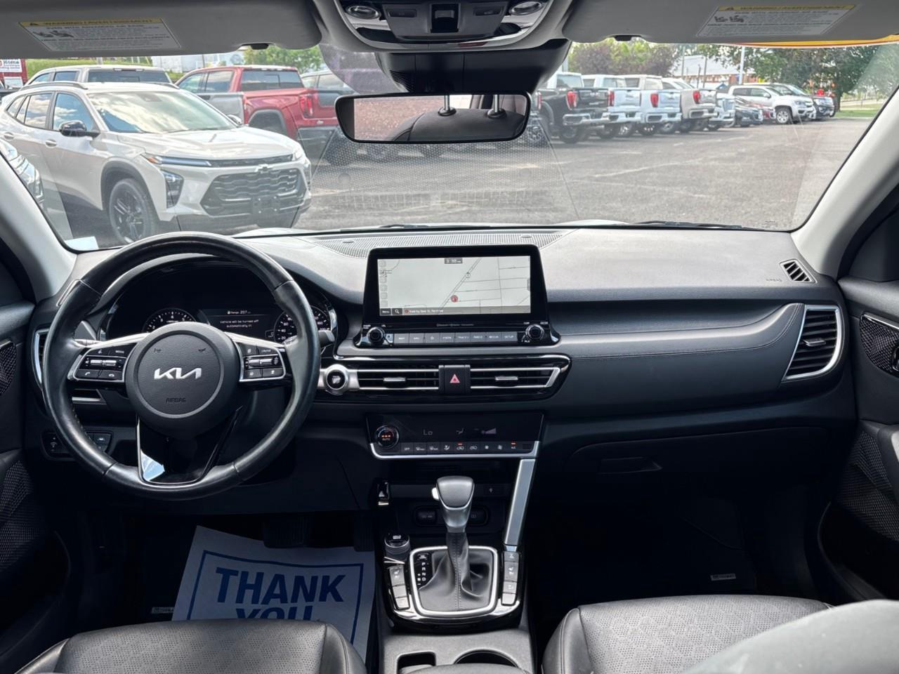 2023 Kia Seltos EX Used 5 Passenger AWD SUV with Heated and Cooled Front Seats, Heated Steering Wheel, Navigation and a Power Sunroof Photo