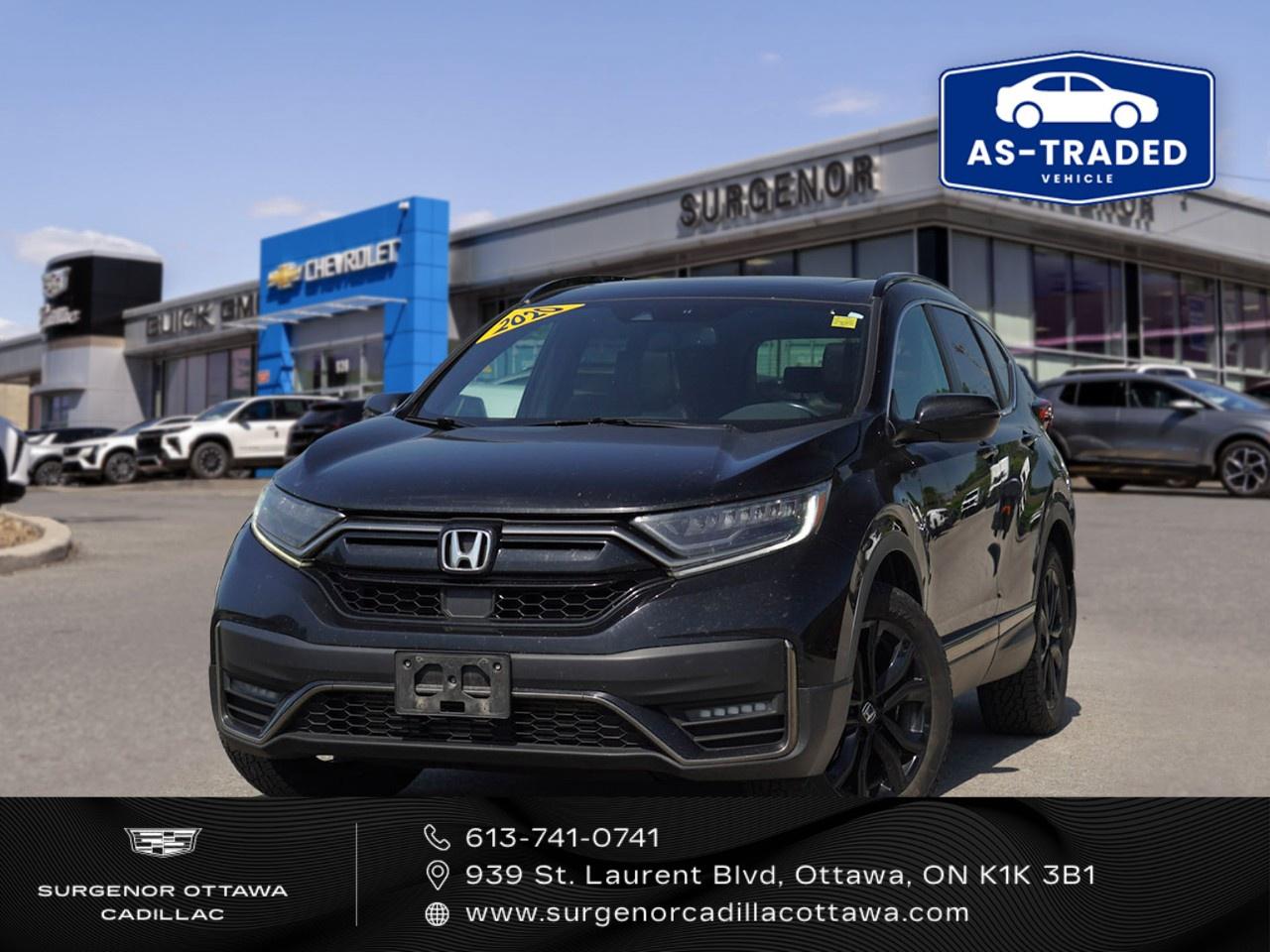 Used 2020 Honda CR-V Black Edition AWD for sale in Ottawa, ON