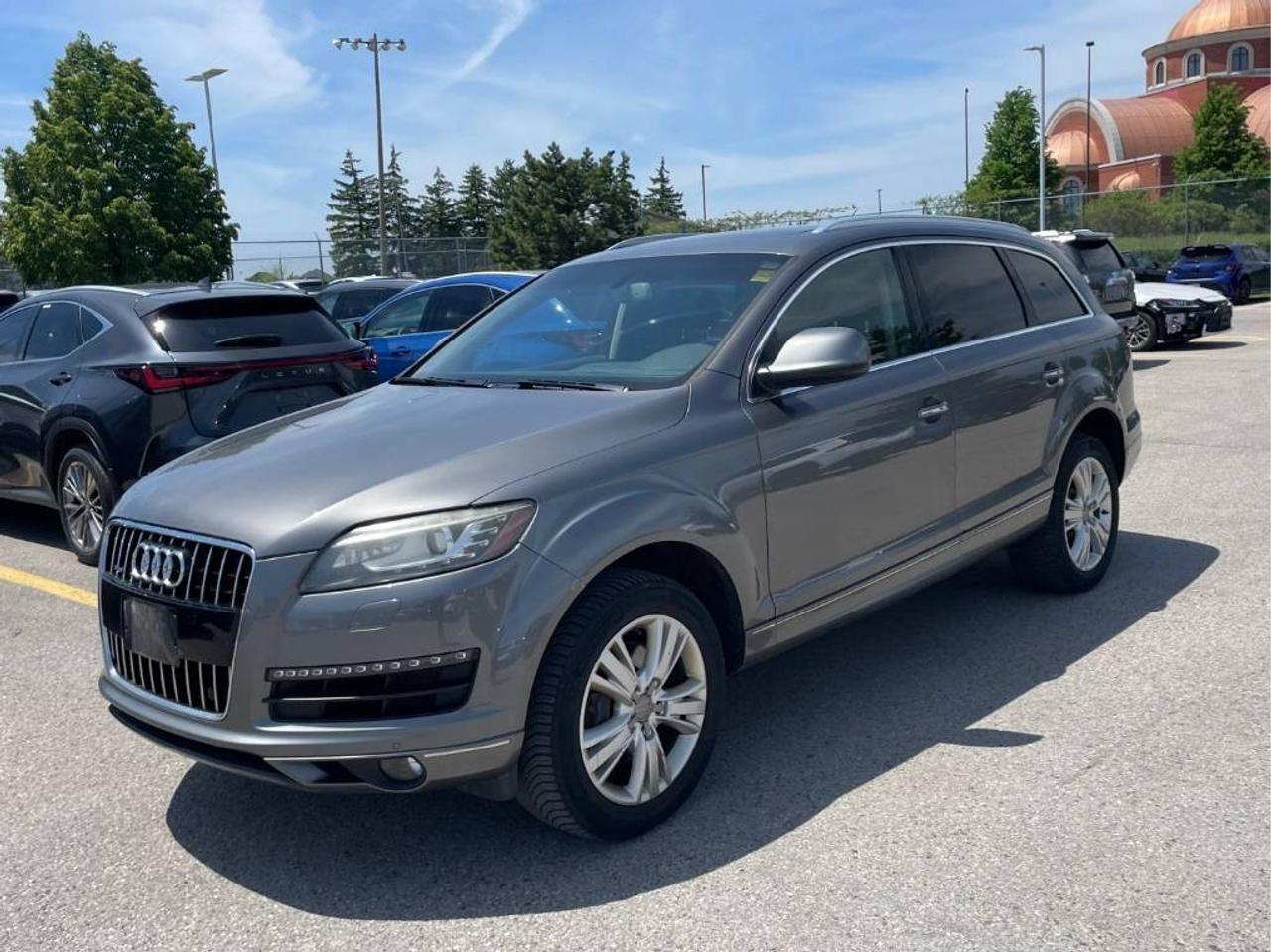 <p data-assistant-stream-block= data-assistant-stream-block-index=1><strong>2012 Audi Q7&nbsp;3.0L Premium &ndash; Luxury&nbsp;SUV | AWD | As-Is Sale</strong></p><p data-assistant-stream-block= data-assistant-stream-block-index=2>Experience the comfort, performance, and versatility&nbsp;of this&nbsp;<strong>2012 Audi Q7&nbsp;3.0L Premium</strong>. Equipped with Audis renowned&nbsp;<strong>quattro All-Wheel&nbsp;Drive</strong>&nbsp;system and a&nbsp;powerful 3.0L engine, this luxury SUV&nbsp;offers a smooth&nbsp;and confident driving&nbsp;experience in all&nbsp;seasons.</p><p>Features may include:</p><ul data-assistant-stream-block= data-assistant-stream-block-index=3><li>3.0L V6 engine</li><li>quattro All-Wheel&nbsp;Drive</li><li>Premium leather seating</li><li>Panoramic sunroof</li><li>Heated front seats</li><li>Power tailgate</li><li>Dual-zone climate&nbsp;control</li><li>Bluetooth connectivity</li><li>Premium&nbsp;audio system</li><li>Alloy wheels</li><li>And more!</li></ul><p data-assistant-stream-block= data-assistant-stream-block-index=4><strong>Your Trusted Ottawa&nbsp;Dealership for Over&nbsp;30 Years</strong></p><p data-assistant-stream-block= data-assistant-stream-block-index=5>Family-owned and&nbsp;operated, we proudly&nbsp;offer quality pre-owned vehicles in&nbsp;a transparent, no-haggle, and no-pressure environment.</p><p data-assistant-stream-block= data-assistant-stream-block-index=6>We provide flexible&nbsp;financing solutions through&nbsp;major banks (on&nbsp;approved credit). Extended&nbsp;warranty&nbsp;options, including lifetime&nbsp;engine protection and&nbsp;unlimited-kilometre coverage, are available at&nbsp;an additional cost&nbsp;on eligible vehicles.</p><p data-assistant-stream-block= data-assistant-stream-block-index=7>Our experienced team&nbsp;services the&nbsp;vehicles we sell&nbsp;and is here&nbsp;to assist you&nbsp;every step of&nbsp;the way.</p><p data-assistant-stream-block= data-assistant-stream-block-index=8><strong>Contact Us</strong></p><p data-assistant-stream-block= data-assistant-stream-block-index=9>1138 Carling Ave, Ottawa, ON K1Z&nbsp;7K3<br>613-260-0373</p><p data-assistant-stream-block= data-assistant-stream-block-index=10>Contact our knowledgeable&nbsp;sales team today&nbsp;to learn more&nbsp;or schedule a&nbsp;viewing.</p><p data-assistant-stream-block= data-assistant-stream-block-index=11><strong>Important Information</strong></p><ul data-assistant-stream-block= data-assistant-stream-block-index=12><li>Advertised prices may&nbsp;include finance incentives.</li><li>Cash purchases are&nbsp;subject to a&nbsp;$1,500 surcharge.</li><li>Certification is available&nbsp;for an additional&nbsp;<strong>$999 plus HST&nbsp;and licensing</strong>.</li></ul><p data-assistant-stream-block= data-assistant-stream-block-index=13><strong>This vehicle is&nbsp;being sold AS&nbsp;IS, unfit, not&nbsp;e-tested, and&nbsp;is not represented&nbsp;as being in&nbsp;roadworthy condition, mechanically&nbsp;sound, or maintained&nbsp;at any guaranteed&nbsp;level of quality. The vehicle may&nbsp;require substantial repairs&nbsp;at the purchasers&nbsp;expense. It may&nbsp;not be possible&nbsp;to register the&nbsp;vehicle to be&nbsp;driven in its&nbsp;current condition.</strong></p>