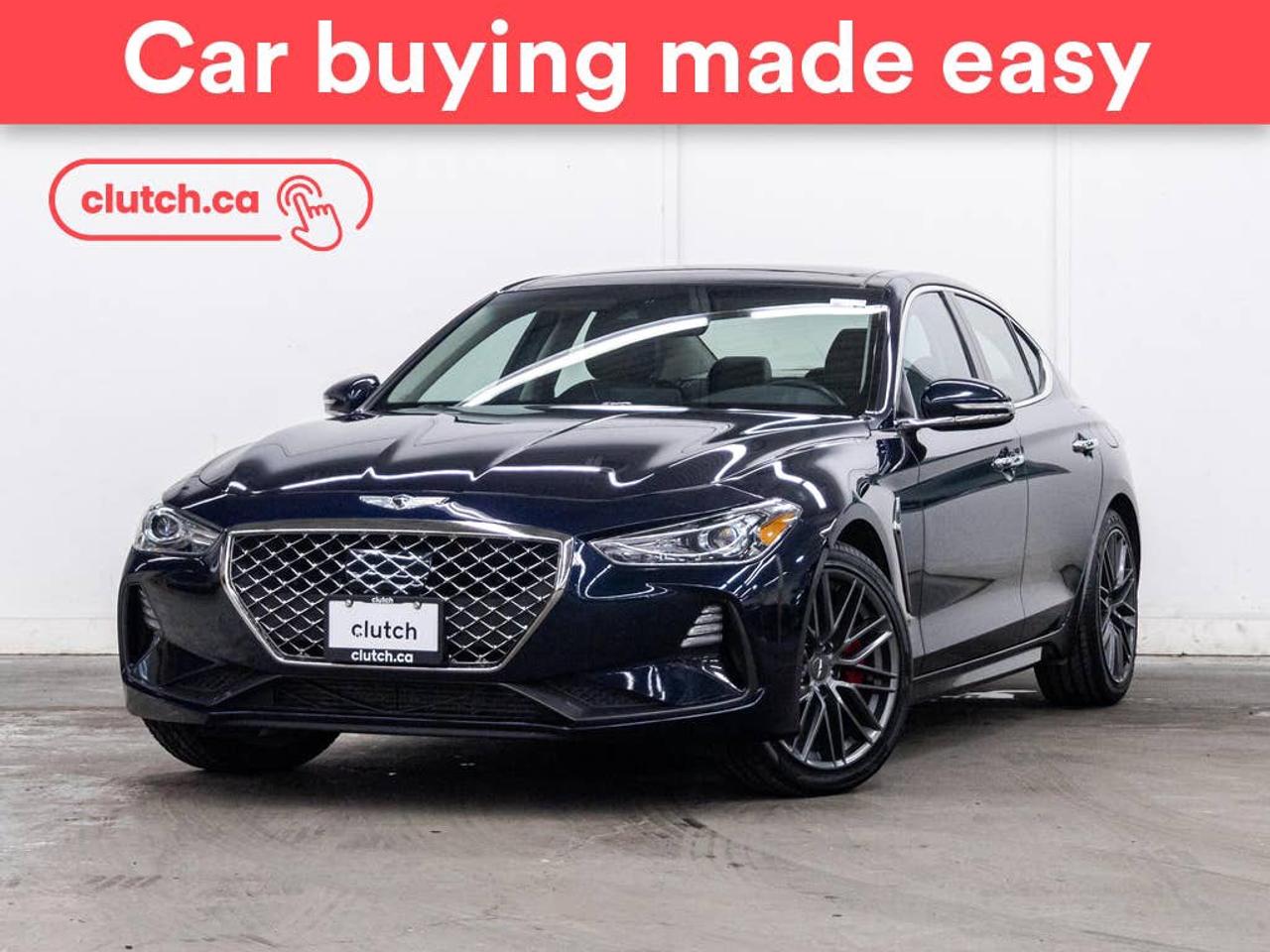 Painted Calipers, Brake Assist, Auto Dimming Rearview Mirror and more!<br> <br>Clutch is the largest online used car retailer in Canada, delivering a seamless, hassle-free car-buying experience to drivers everywhere. Shop thousands of used cars online, get the right one delivered to your door, and enjoy peace of mind with our 10-Day Money-Back Guarantee. How sweet is that? To learn more, visit clutch.ca.<br> <br>The top features for this car include:<br> <br>Electric Parking Brake<br>Painted Calipers<br>Brake Assist<br>Auto Dimming Rearview Mirror<br>Front Heated Seats<br>Ventilated Front Seats<br>Power Lumbar Support<br>Rear Heated Seats<br>Folding Rear Seats<br>Driver Seat Memory System<br>Climate Control<br>Dual Zone Front Climate Control<br>Rear Climate Vents<br>Premium Sound System<br>Speed-Sensitive Volume<br>Bluetooth Music<br>Touchscreen Display<br>GPS Navigation<br>Cruise Control<br>Adaptive Cruise Control<br>Integrated Garage Door Opener<br>12V Outlet<br>Hands Free Device Connectivity<br>Apple CarPlay<br>Android Auto<br>USB Input<br>Keyless Entry<br>Push Button Start<br>Passive Keyless Entry<br>Power Folding Exterior Mirrors<br>Lane Departure Warning<br>Active Lane Keep Assistance<br>Blindspot Sensors<br>Forward Collision Mitigation<br>Rear Collision Warning<br>Rear Cross Traffic Alert<br>Driver Attention Alert<br>Heated Steering Wheel<br>One-Touch Windows<br>Rain Sensing Wipers<br>Rear Window Defroster<br>Sunroof<br>Hill Assistance<br>Automatic High Beams<br>Rear View Camera<br>Rear Parking Sensors<br>Power Driver Seat<br>Power Passenger Seat<br>Ambient Lighting<br>App Remote Start<br> <br>Seamless home delivery - Delivery to your door in a matter of days. Available on select packages.<br> <br>Try it out for 10 days - If you do not like it, we will take it back. <br> <br>Quality assured - All cars go through our rigorous 210-point inspection and reconditioning process.<br> <br>Peace of mind - Warranty and protection plans available.<br> <br>Haggle-free - No haggling or hard sells.<br> <br>100% Transparency - Full inspection reports on every car, including high-res photography and a free Carfax report.<br> <br>Listed price is for cash purchase only and does not include taxes, Shipping Fees (if applicable), Delivery Fees (if applicable), government licensing fees.<br> <br>Previous Provincial Registrations:<br>Ontario<br> <br>Stock # 115028