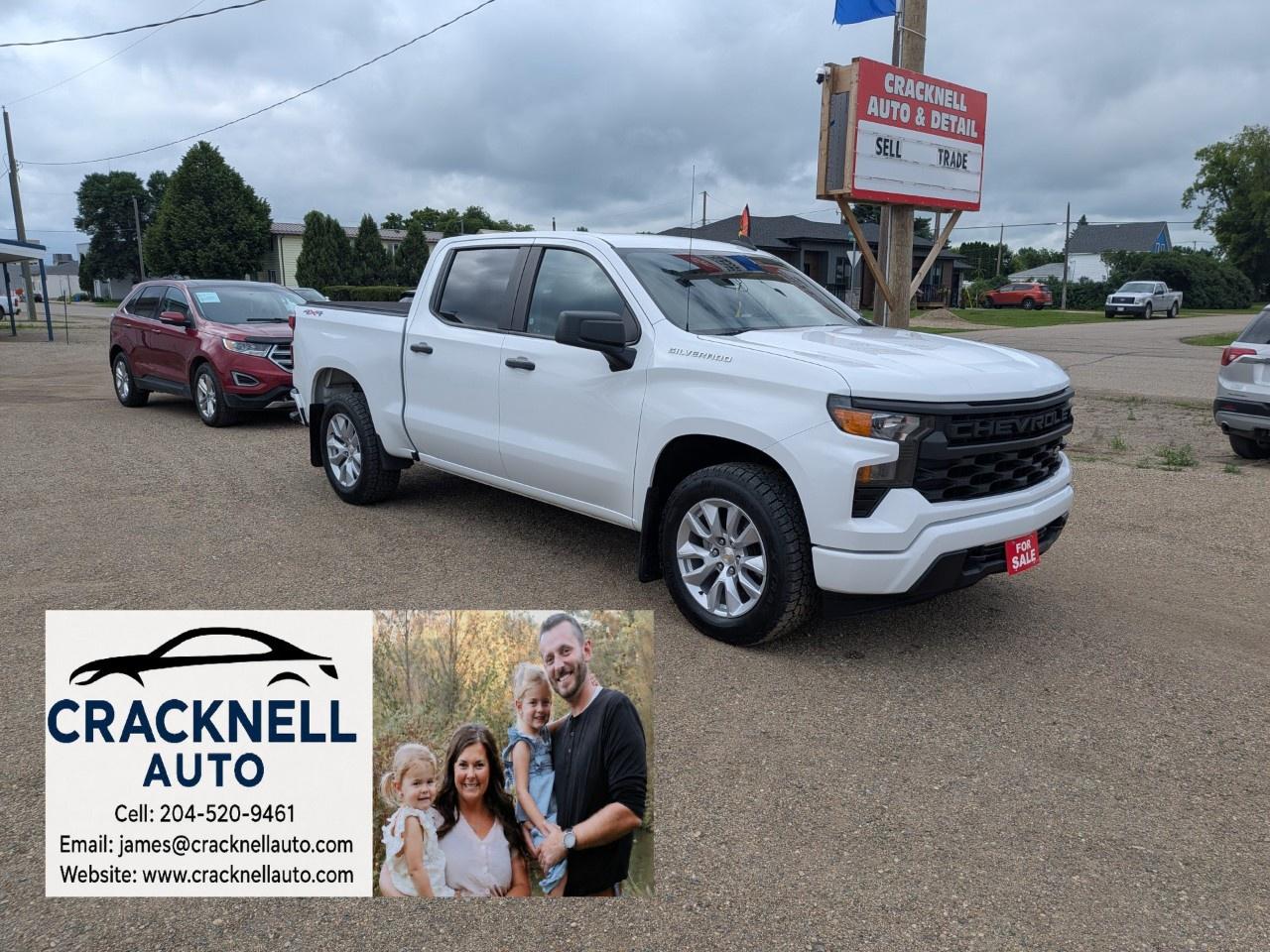 Used 2022 Chevrolet Silverado 1500 Crew Cab Short Box 4-Wheel Drive Custom for sale in Carberry, MB