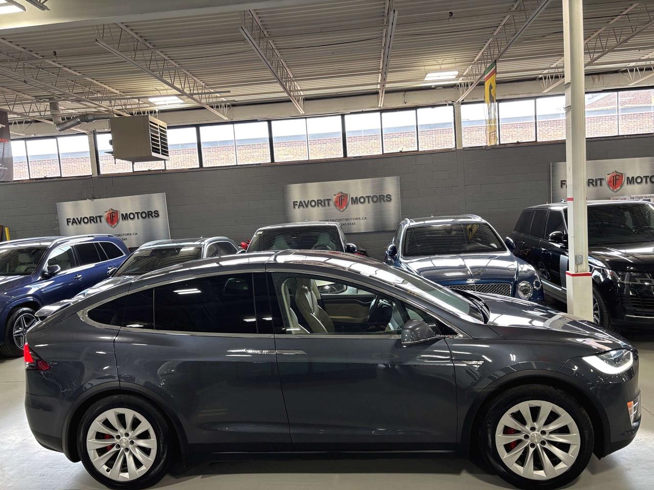2016 Tesla Model X P90D|AWD|AUTOSTEER|INSANE+|7PASS|CREAMSEATS|WOOD|+ Photo