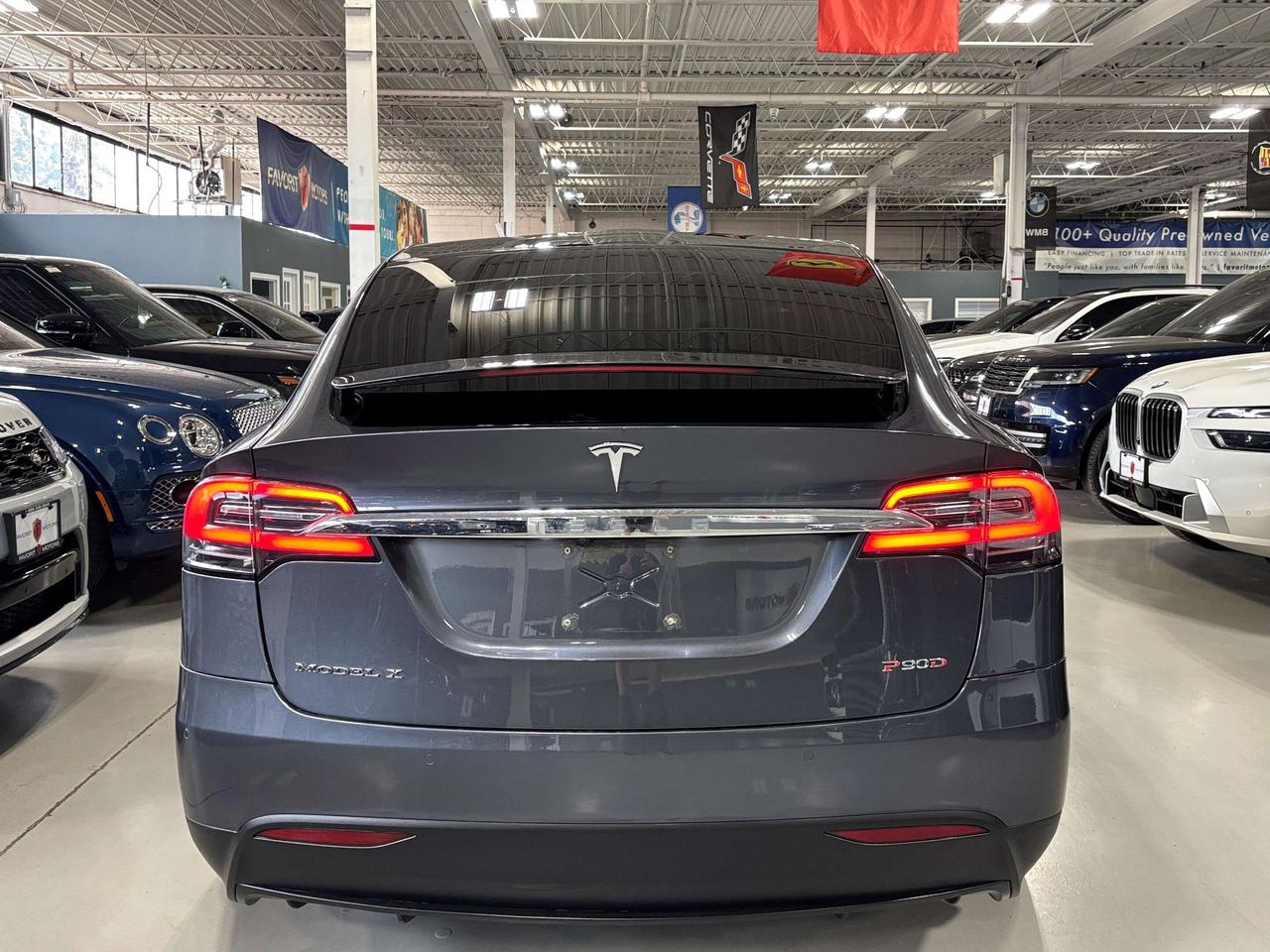 2016 Tesla Model X P90D|AWD|AUTOSTEER|INSANE+|7PASS|CREAMSEATS|WOOD|+ Photo